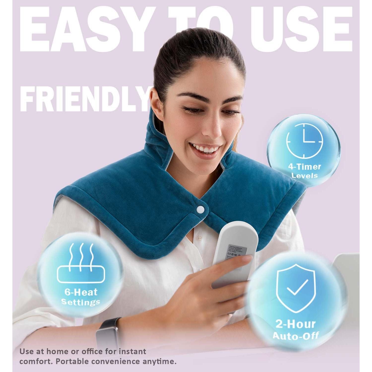 Almohadilla Calefactora DHFLIP para Cuello y Hombros 2lb