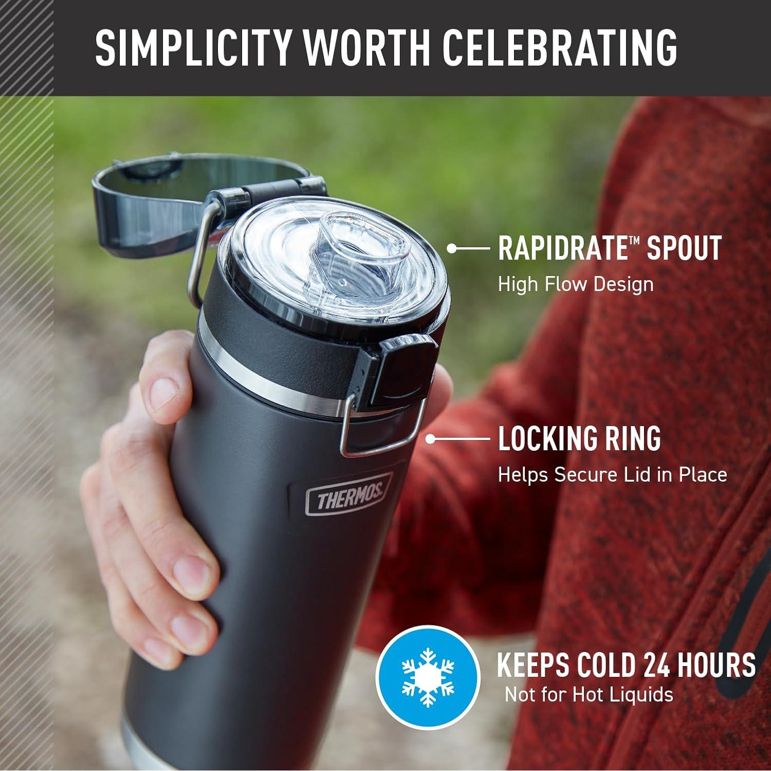 Botella de Agua THERMOS Serie Icon 710 ml Acero Inoxidable