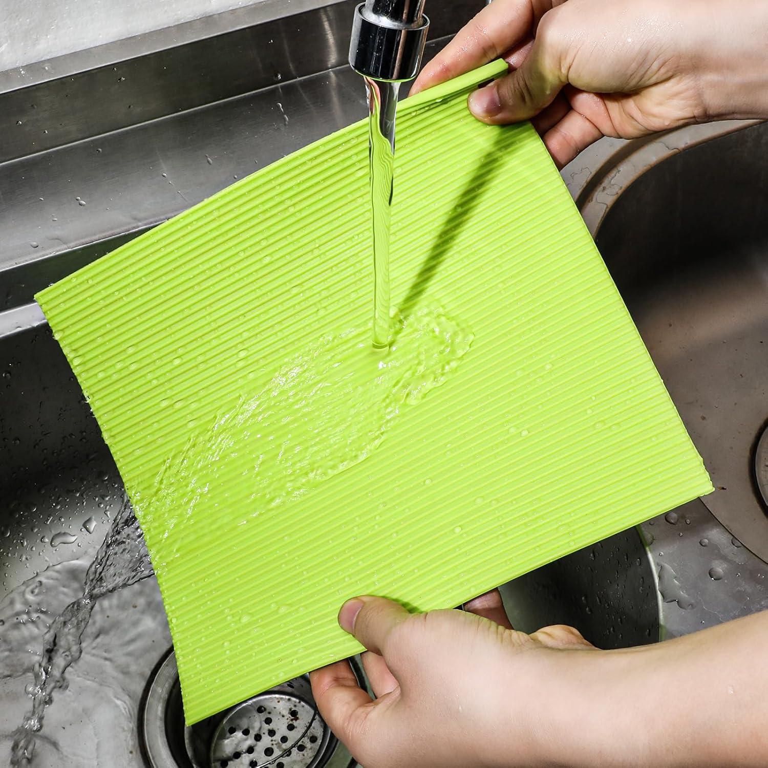 Kit de Hacer Sushi Gjinxi - Alfombrilla de Silicona Verde 22x20cm