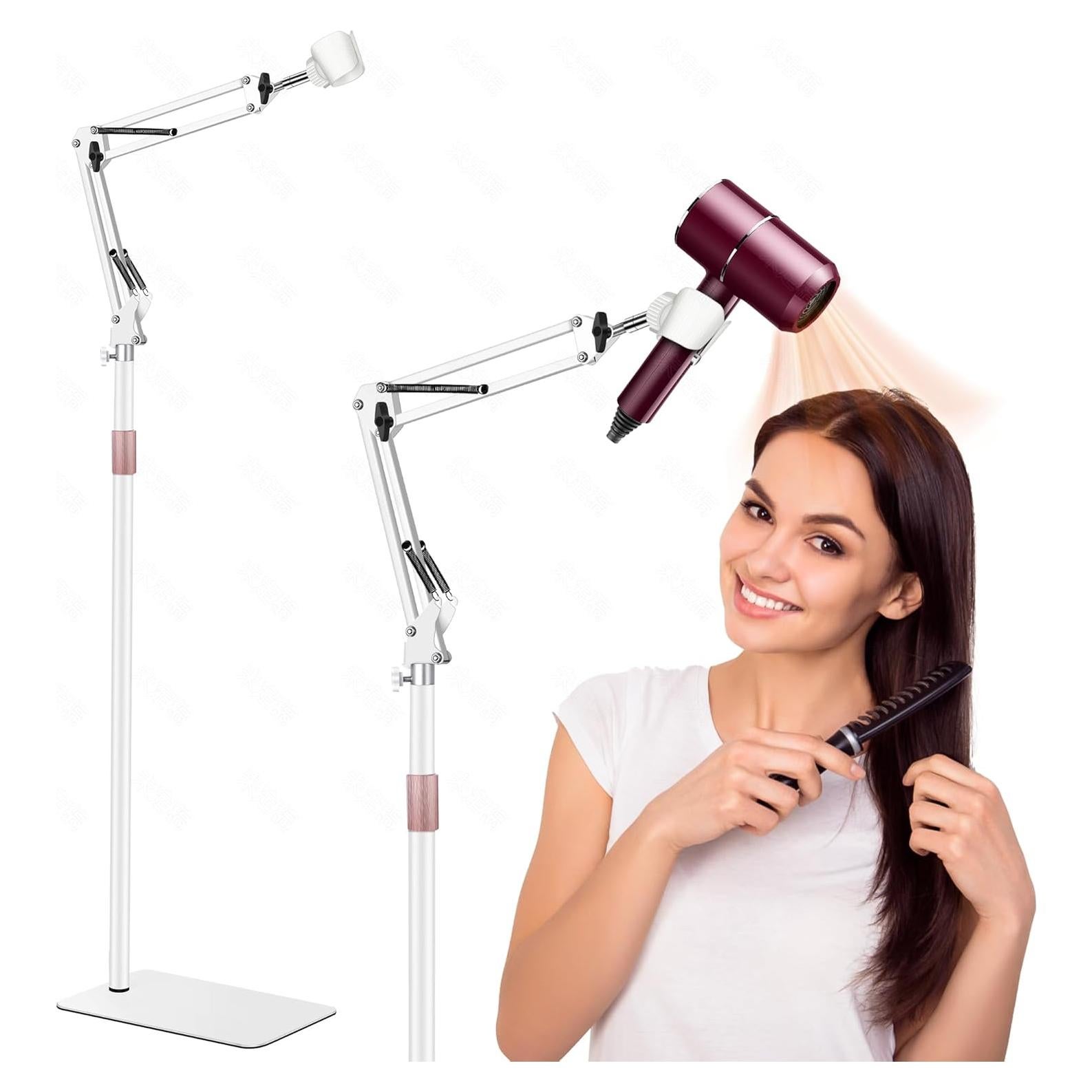 Soporte para Secador de Pelo Vivnoon Blanco 1.68m Ajustable