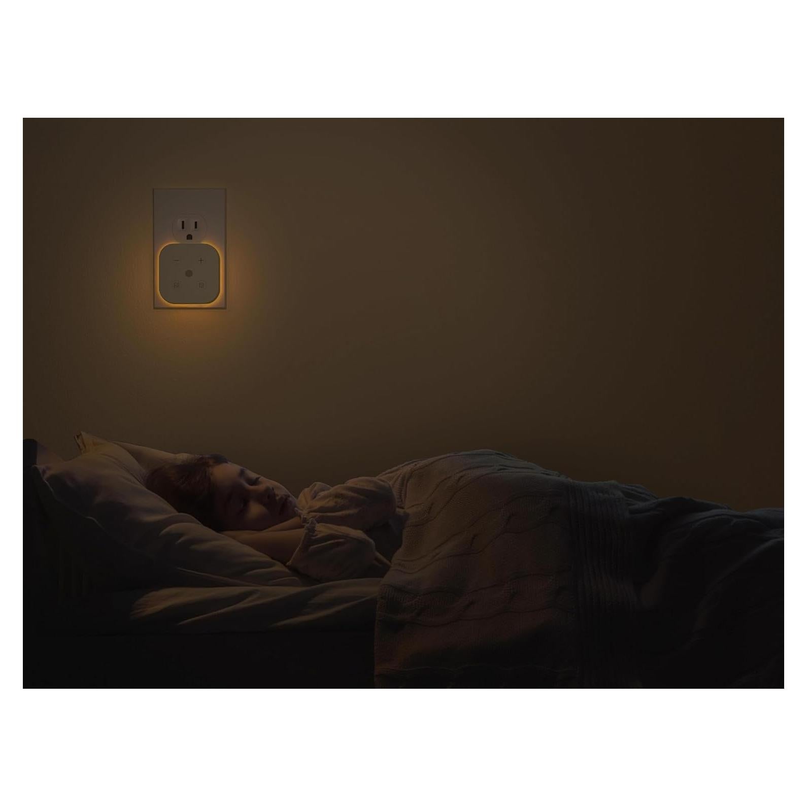 Paquete de 2 Luces Nocturnas LED TORANKOS Regulables 4cm