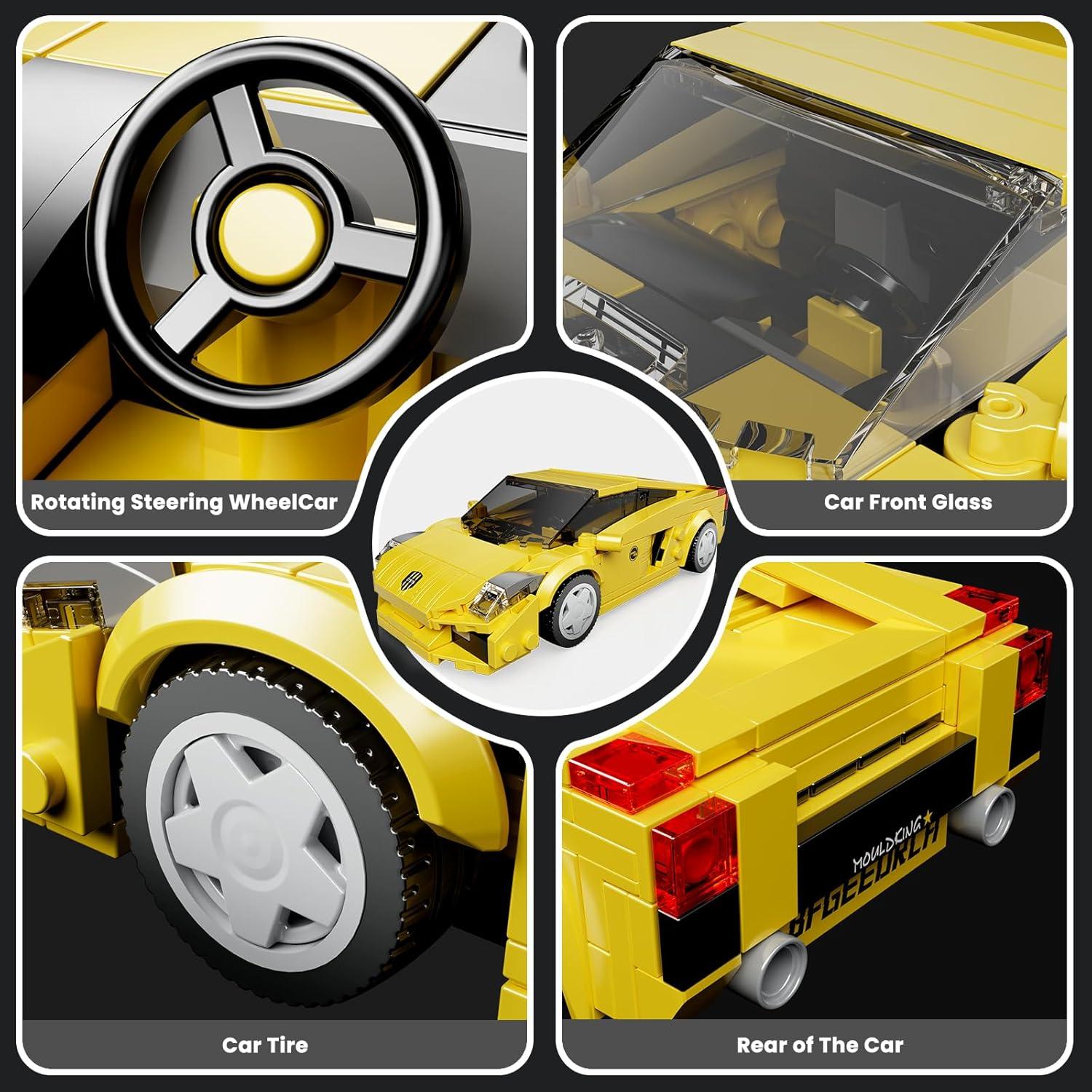 Coche de Construcción Mould King 342 Piezas para Niños 8+