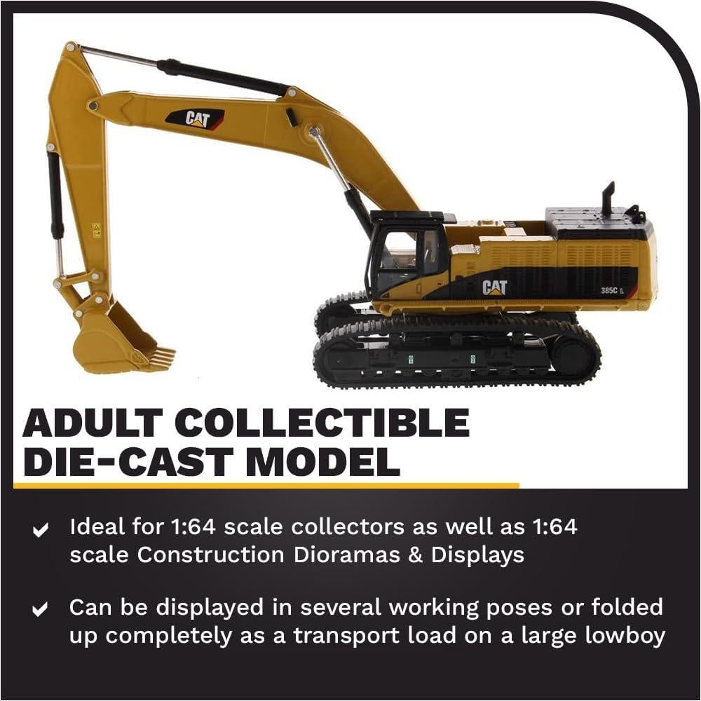 Excavadora Hidráulica Caterpillar 385C L 1:64 Diecast Masters