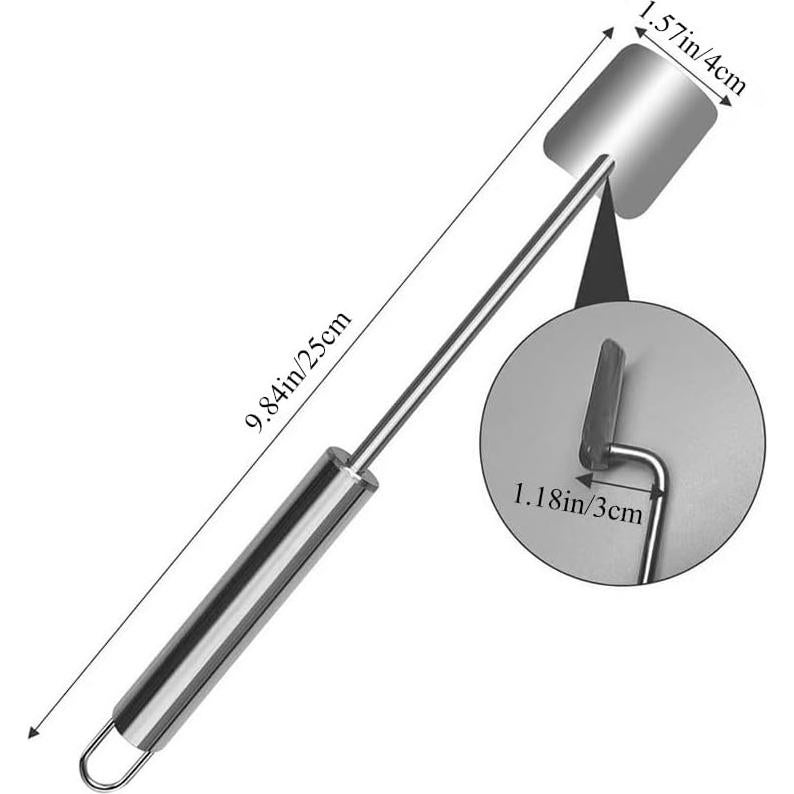 Pelador de Maíz AchNau de Acero Inoxidable con Mango Largo