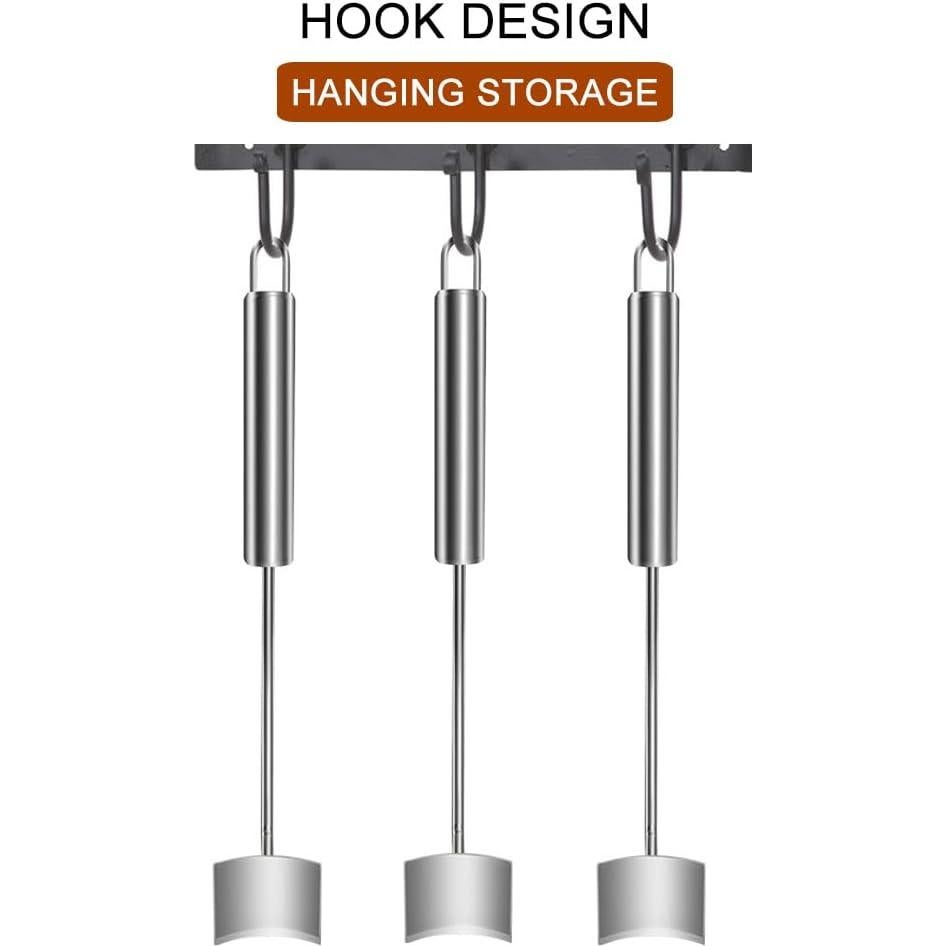 Pelador de Maíz AchNau de Acero Inoxidable con Mango Largo