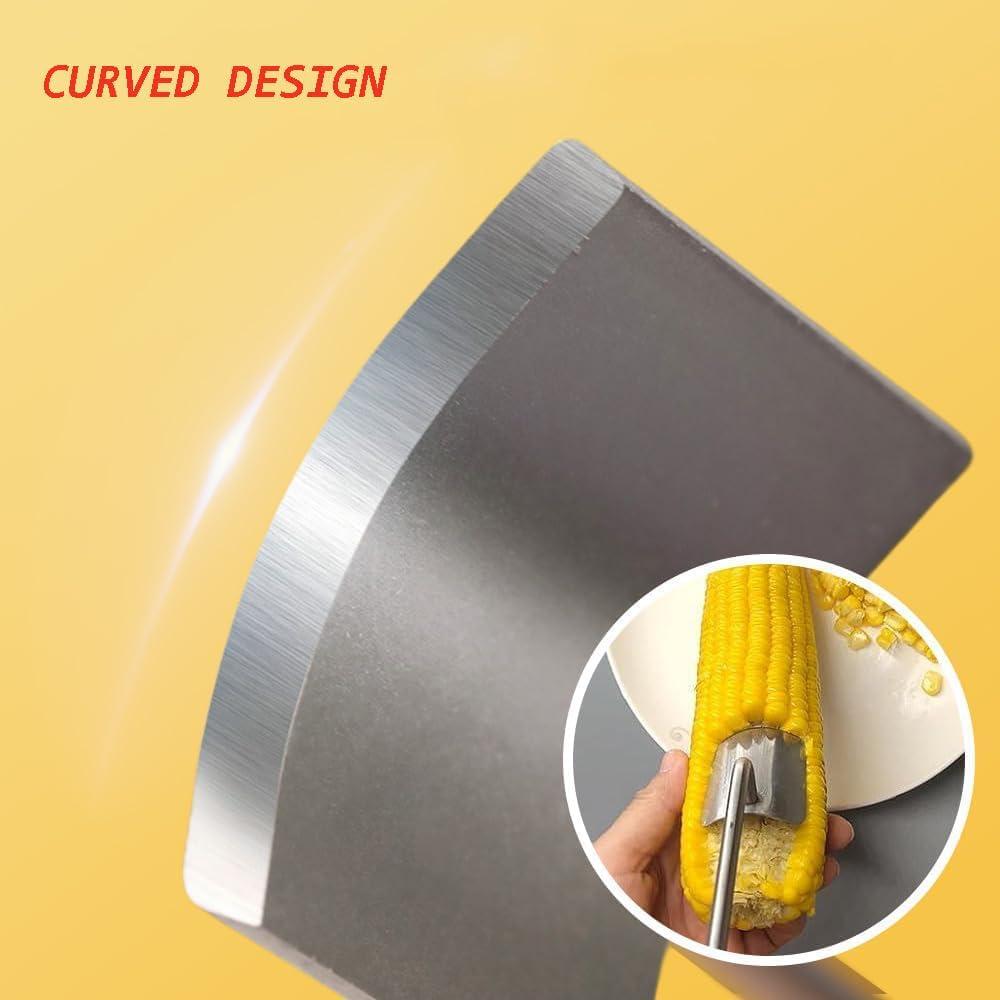 Pelador de Maíz AchNau de Acero Inoxidable con Mango Largo