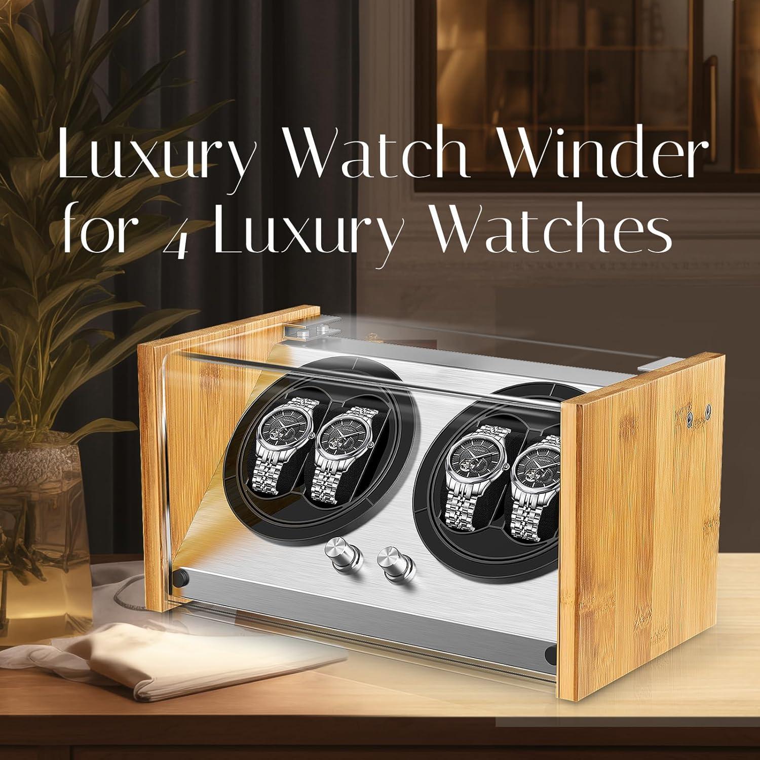 Cajón de Relojes Automáticos Watch Winder Smith 4 Relojes