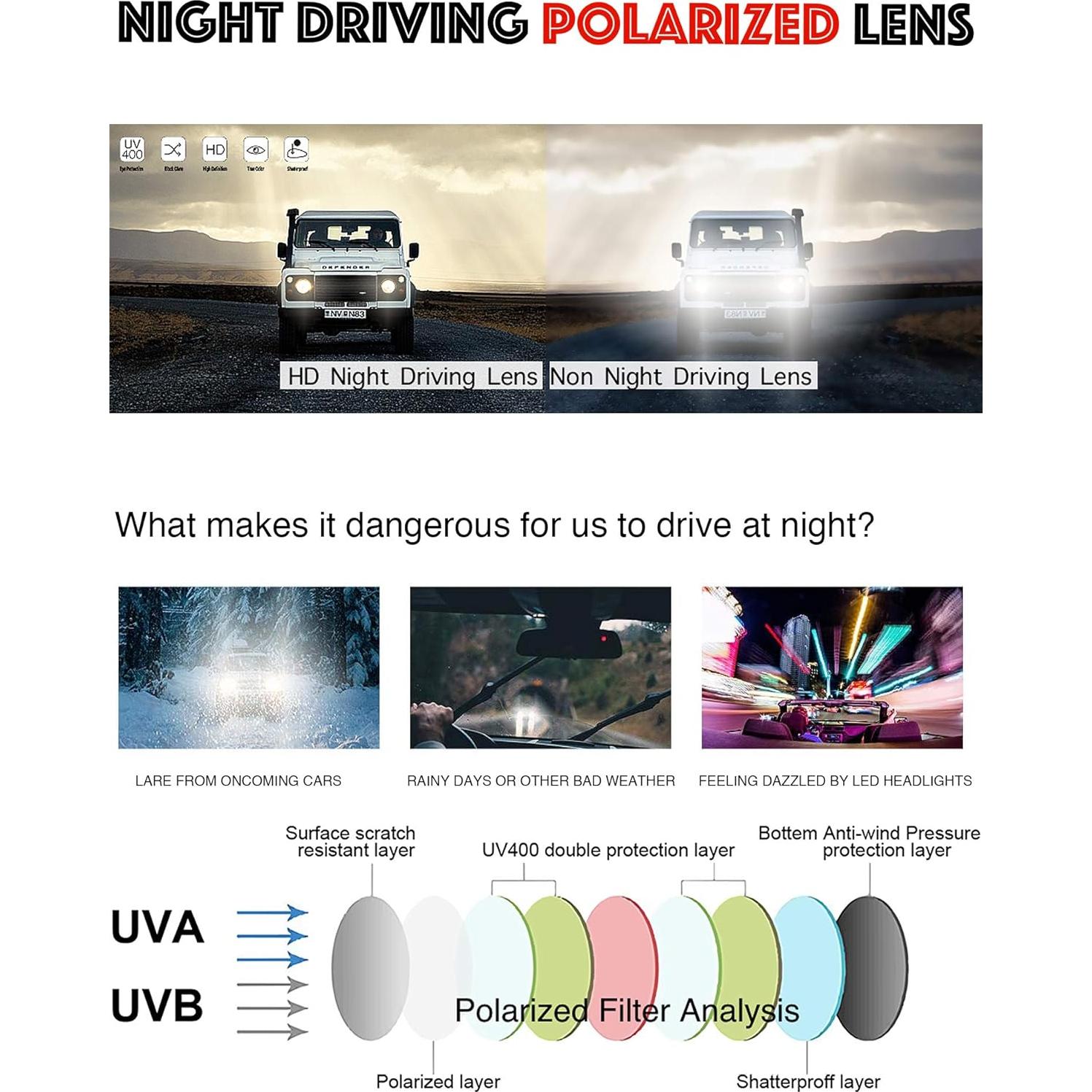 Gafas de Motocicleta The Fresh FR13 Polarizadas UV 100%