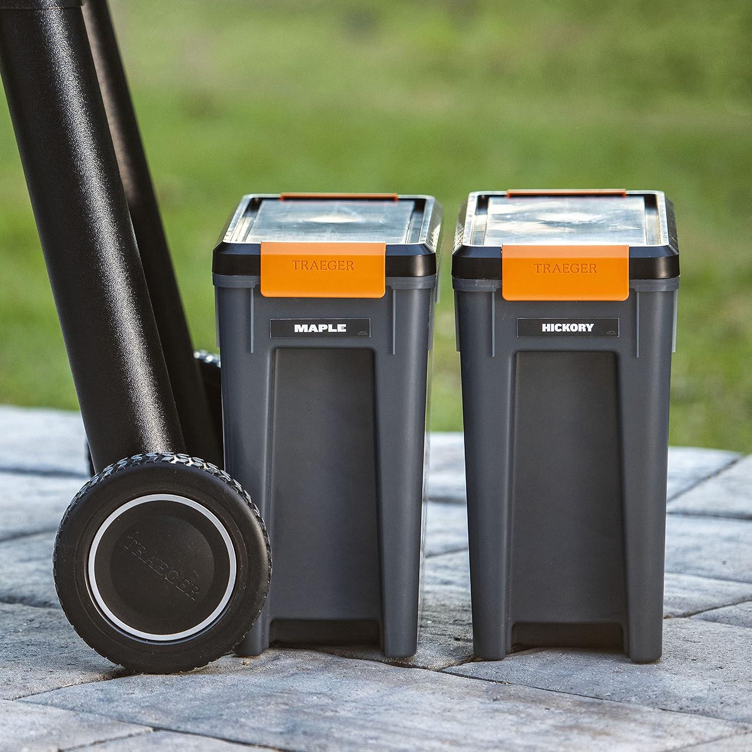 Bin de Almacenamiento de Pellets Traeger BAC637 10kg Apilable