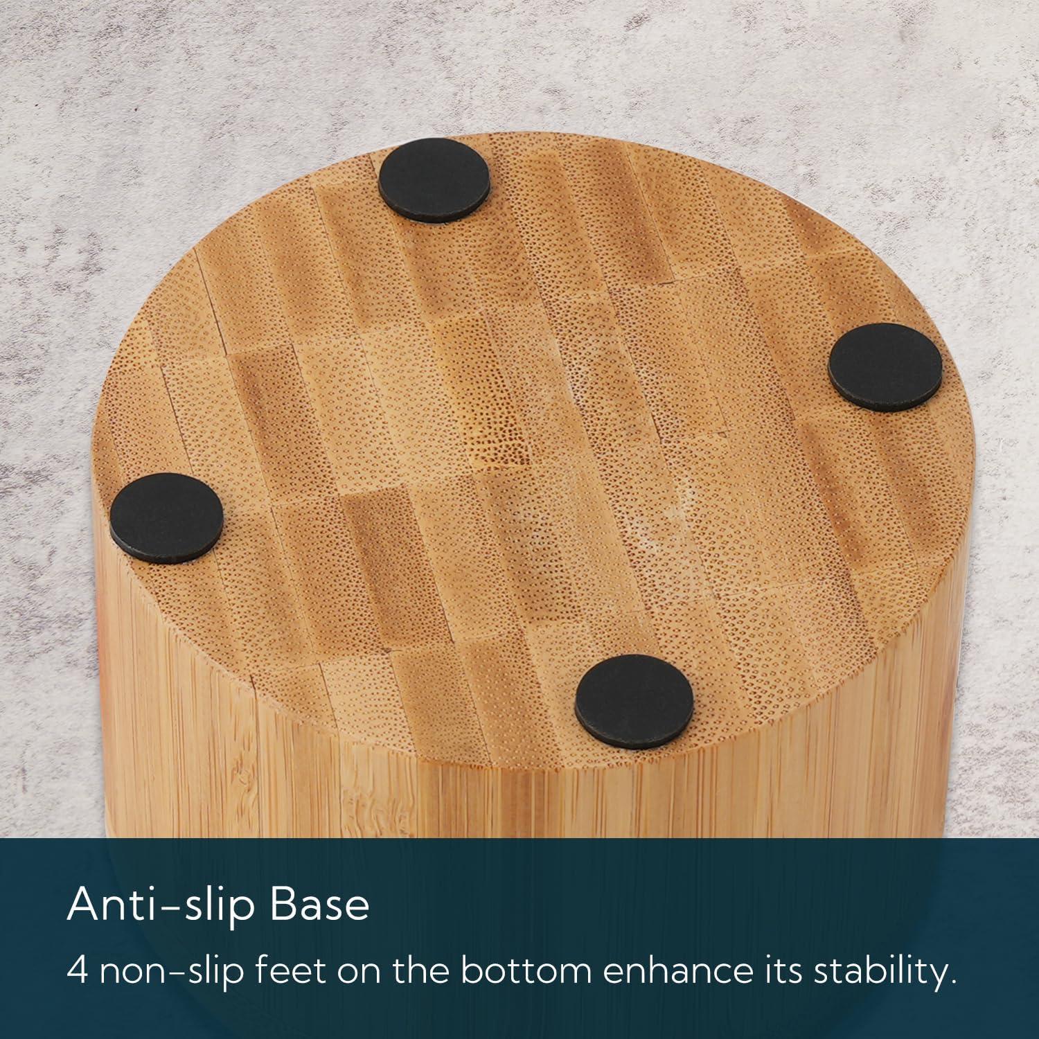 Tazón de Sal de Bambú KITCHENDAO con Cucharita 177ml