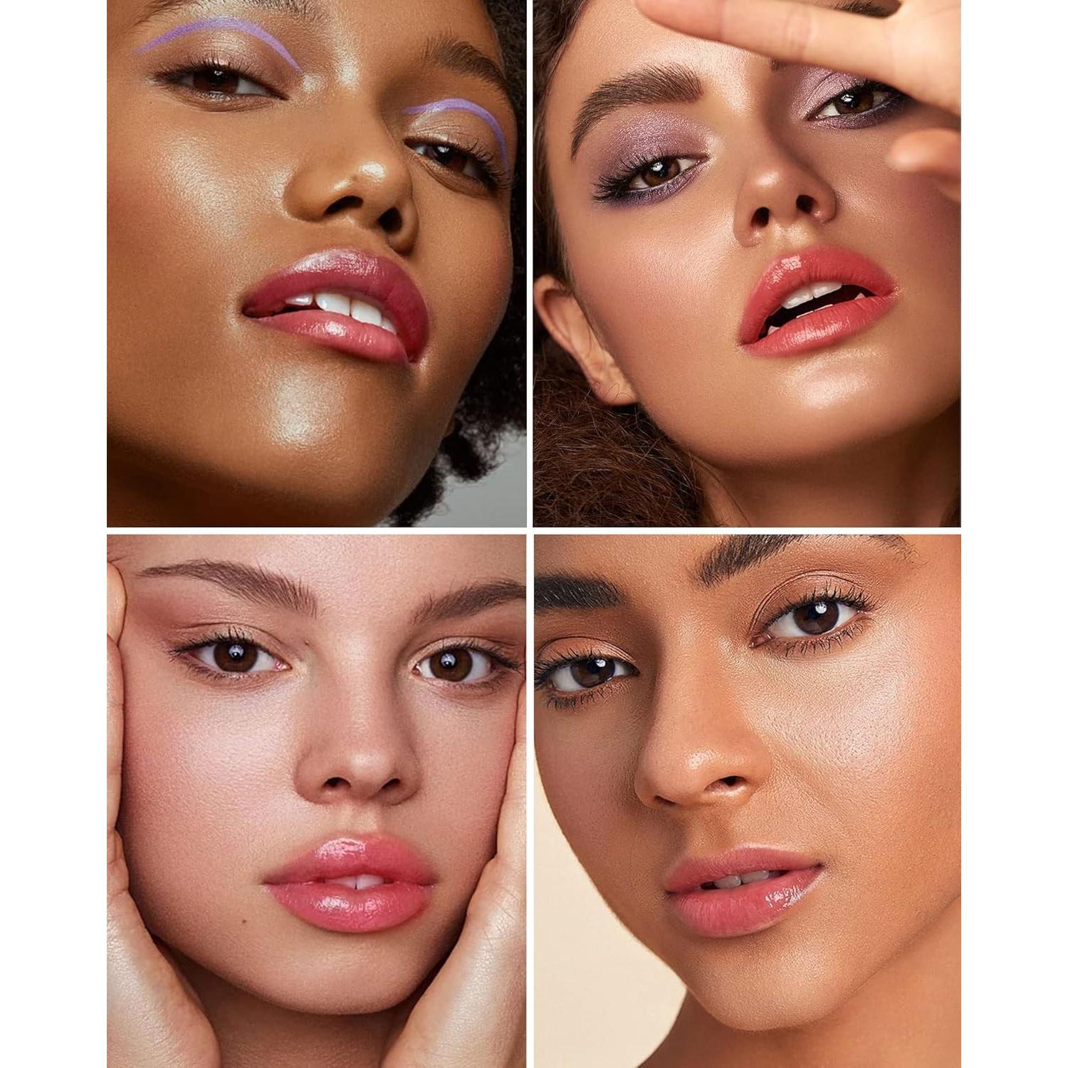 Bálsamo Labial Brillante HOOMUSS Tono Perla Hidratante 28g