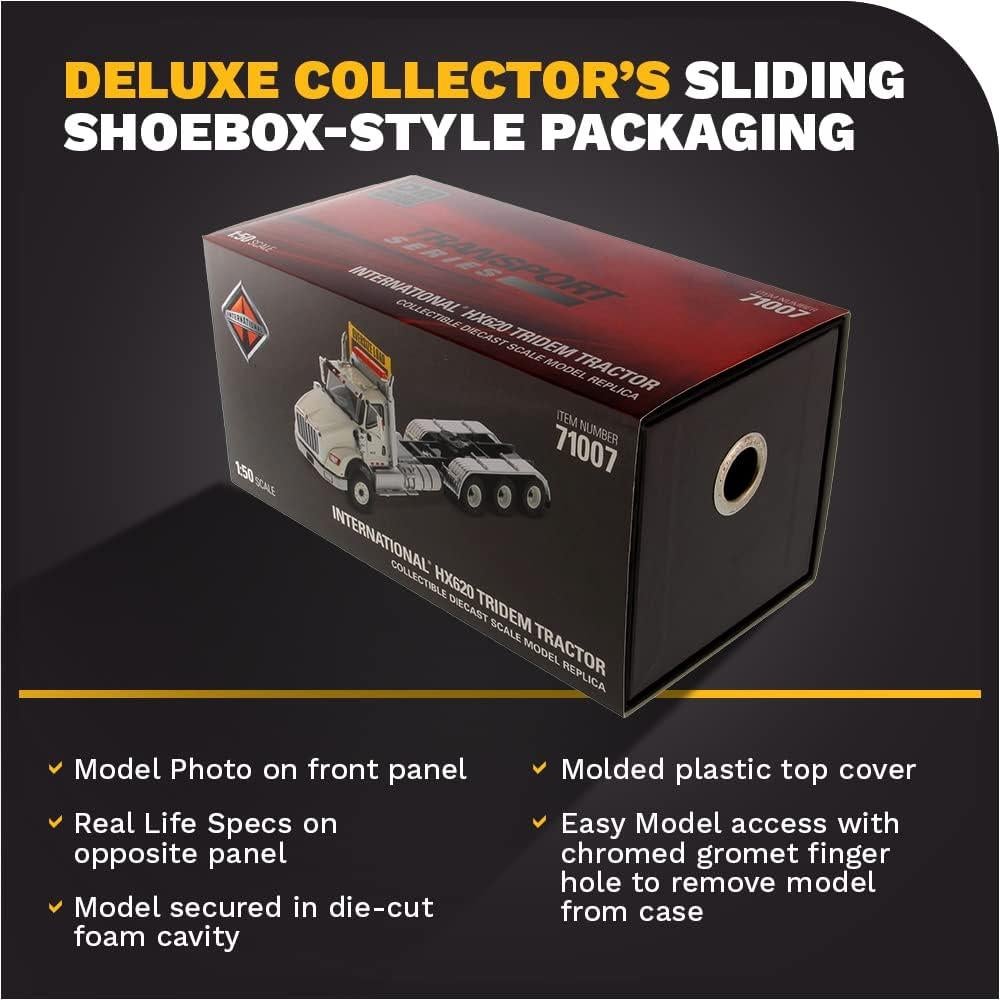 Diecast Masters Camión HX620 Tridem 1:50 Blanco 71007