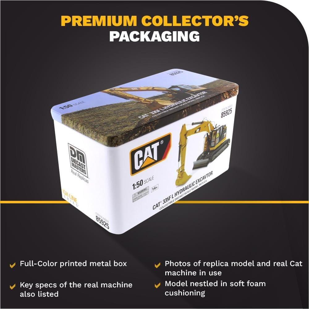 Excavadora Hidráulica Caterpillar 335F L Diecast Masters 1:50