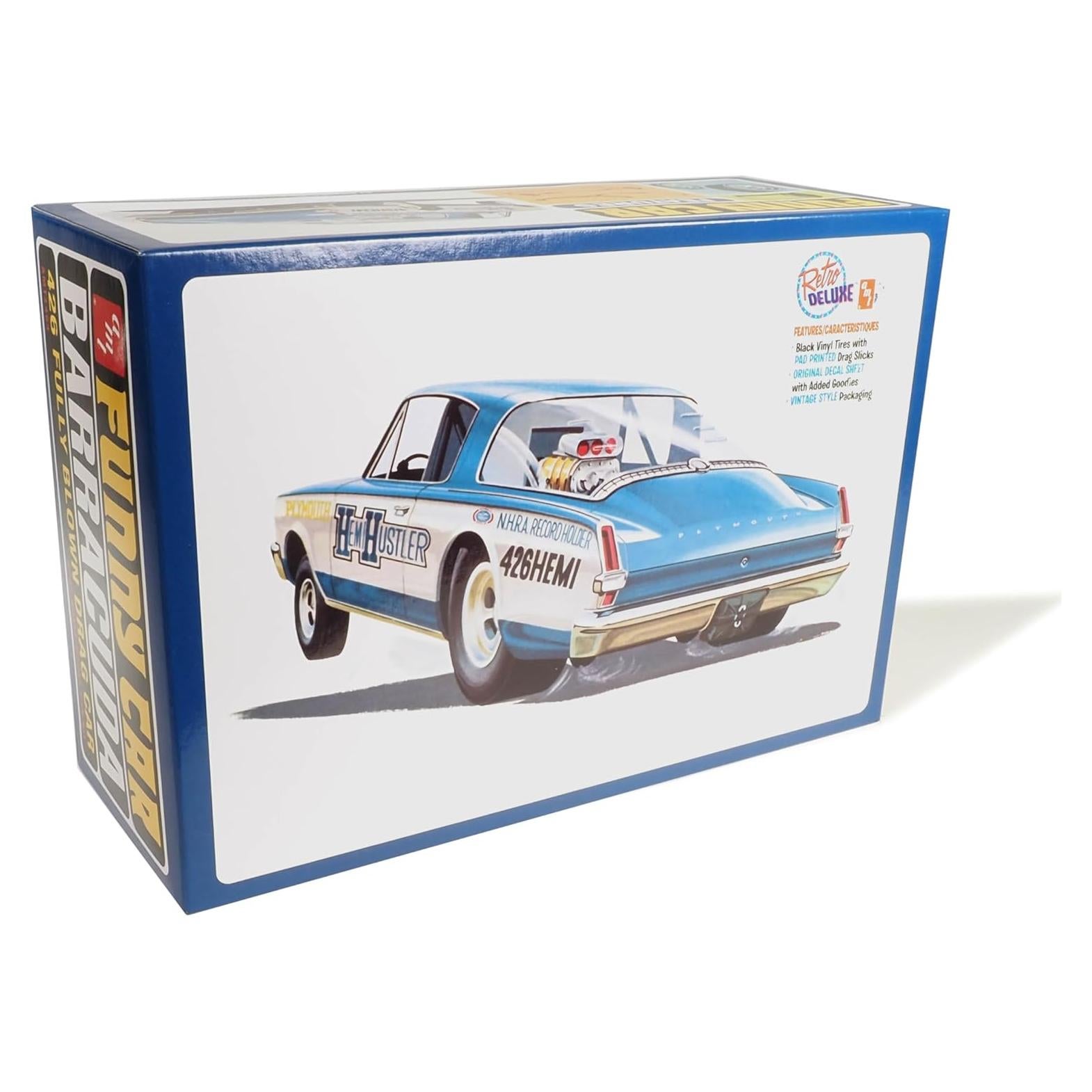 Modelo a Escala 1:25 AMT Plymouth Barracuda Hemi Hustler