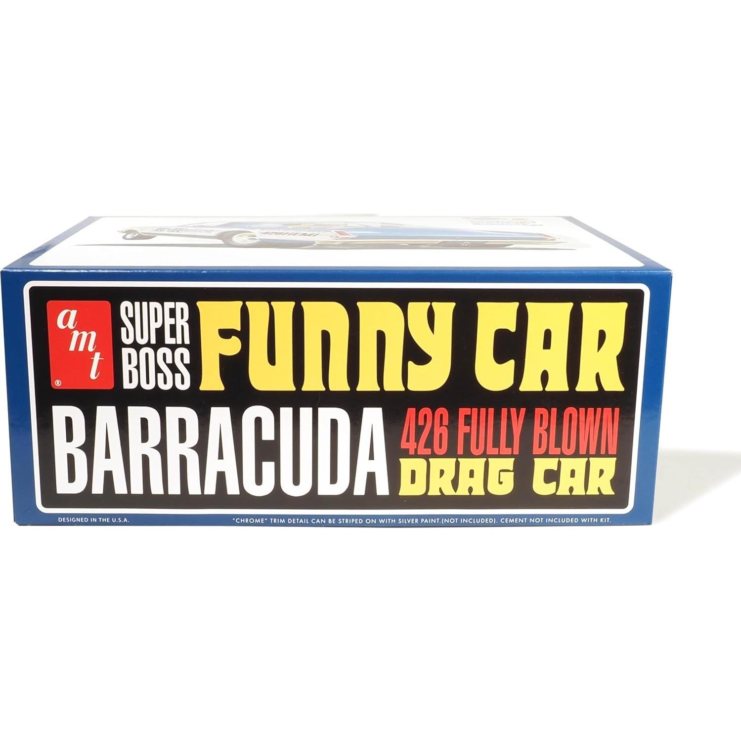 Modelo a Escala 1:25 AMT Plymouth Barracuda Hemi Hustler