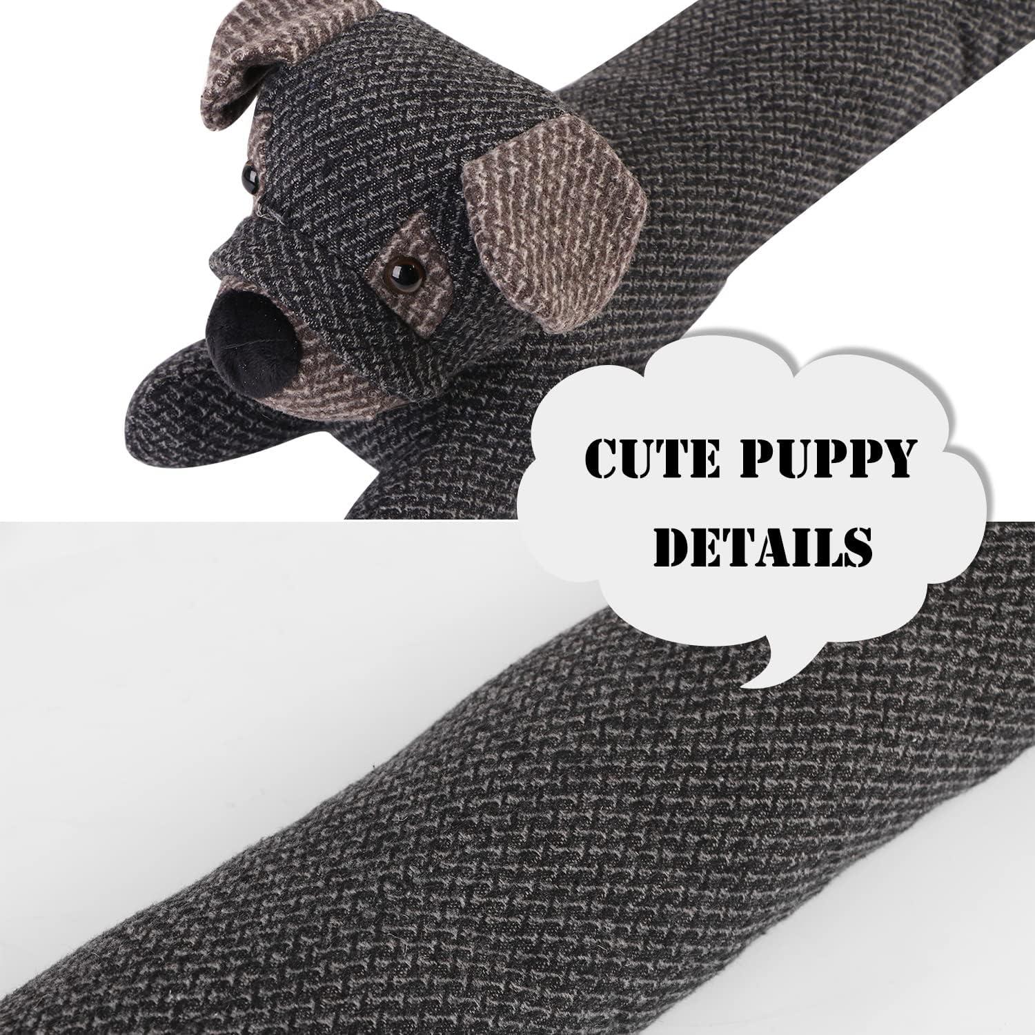 Tope de puerta decorativo perro CERAYOU 86x11x11cm gris