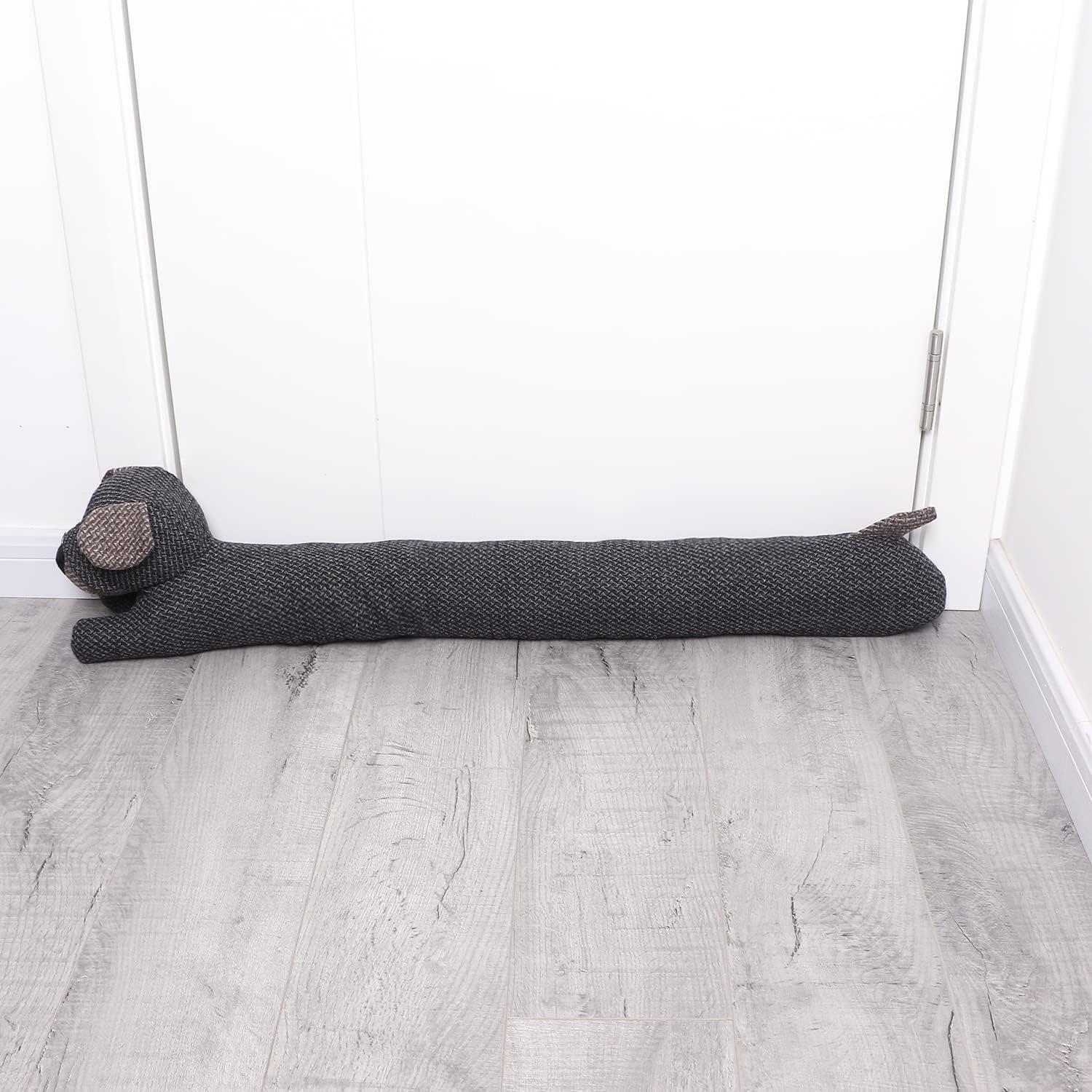 Tope de puerta decorativo perro CERAYOU 86x11x11cm gris