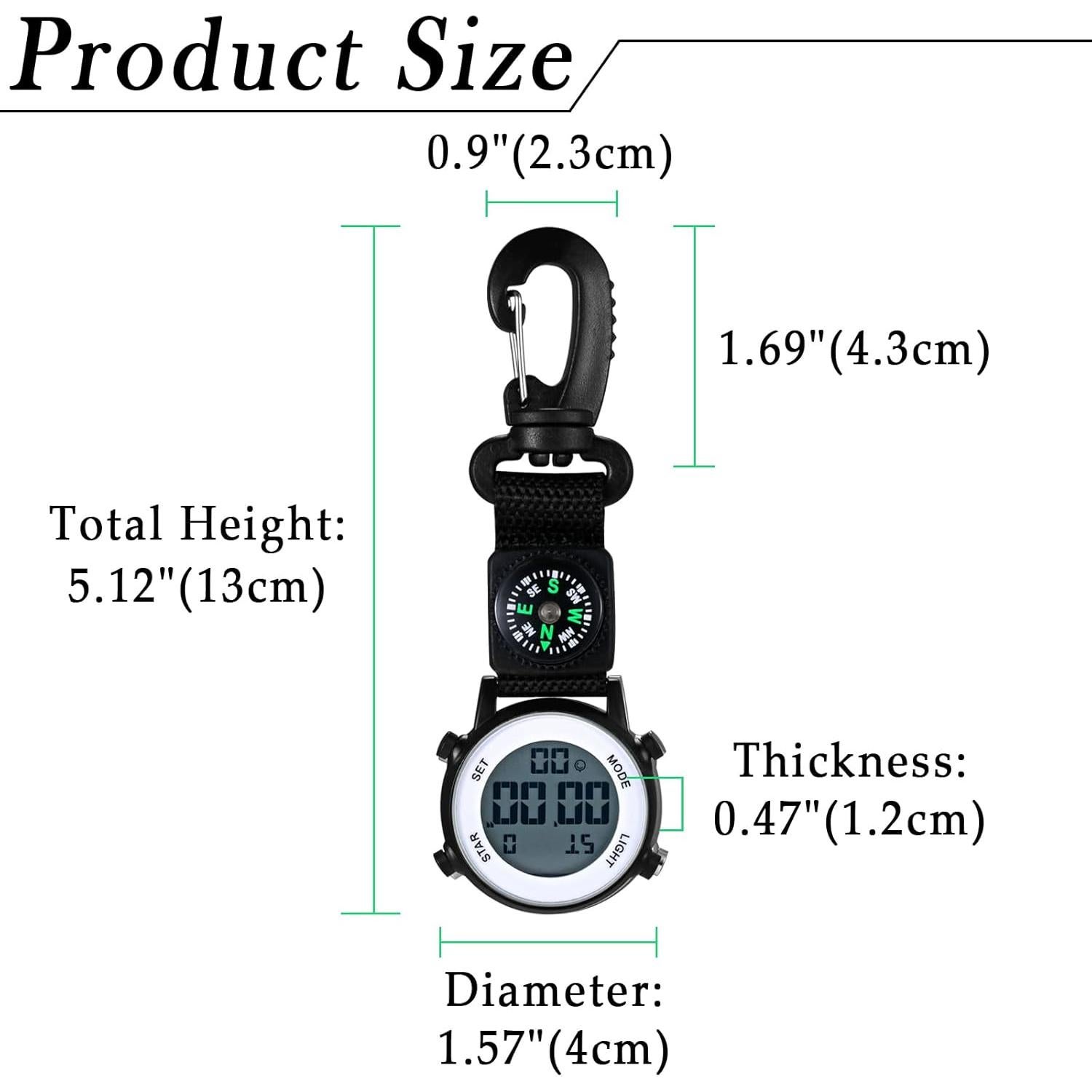 Reloj Digital Clip Lancardo para Hombres y Mujeres