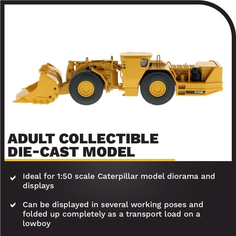 Cargador Caterpillar R1700G LHD Diecast Masters 1:50