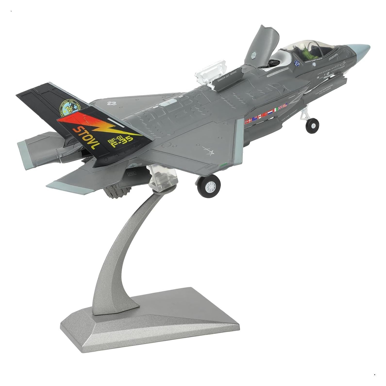 Modelo F-35 Lightning II NUOTIE 1:72 Metal con Soporte