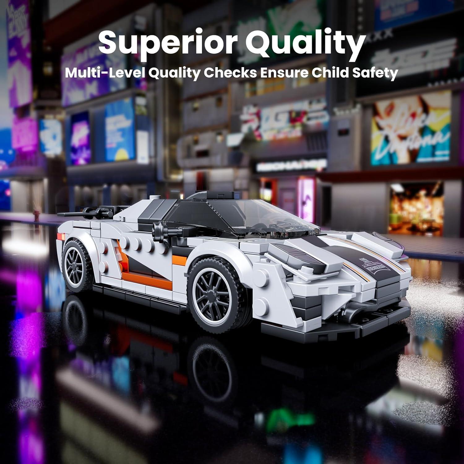 Mould King Kit Coche Deportivo Clásico 27081 394 Piezas