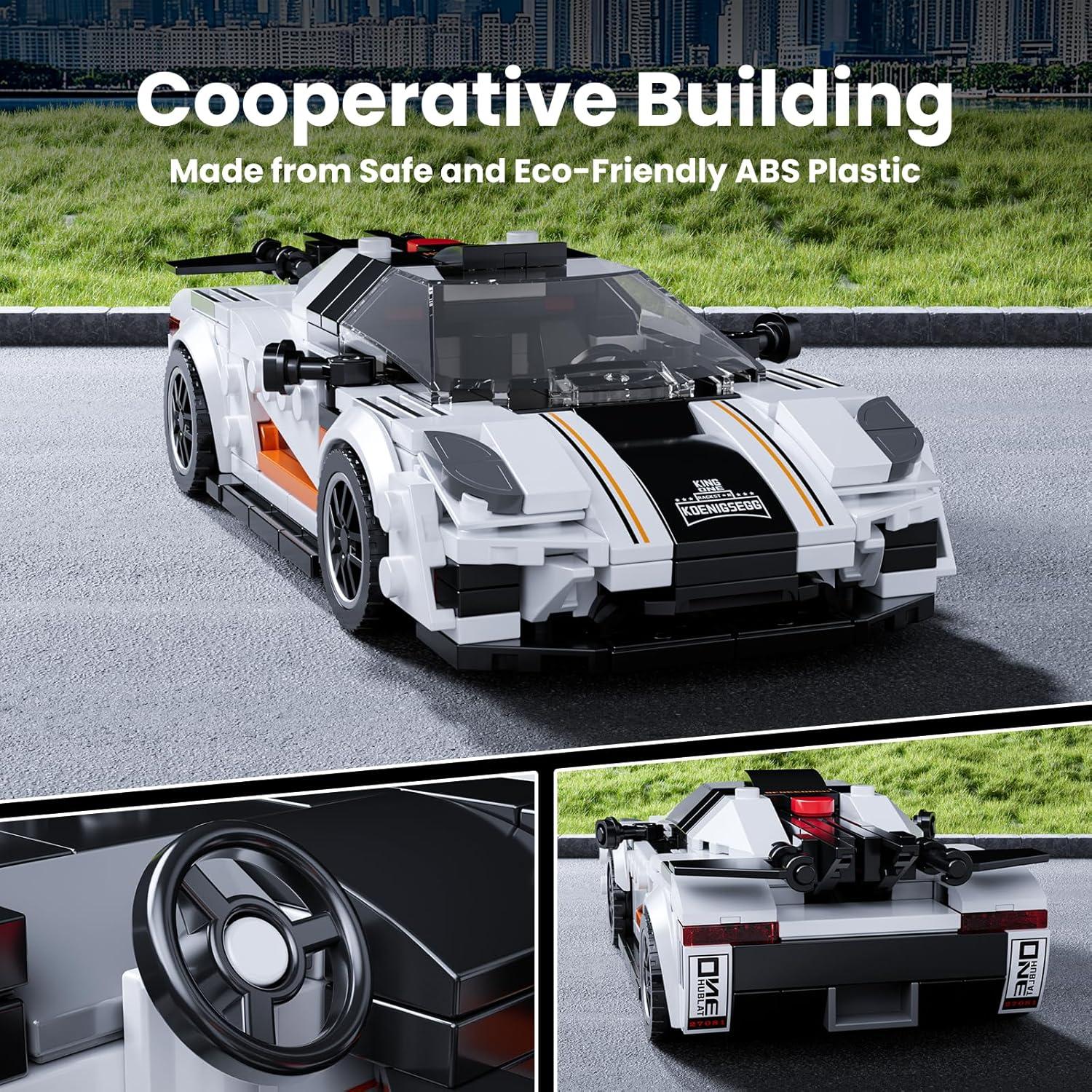 Mould King Kit Coche Deportivo Clásico 27081 394 Piezas