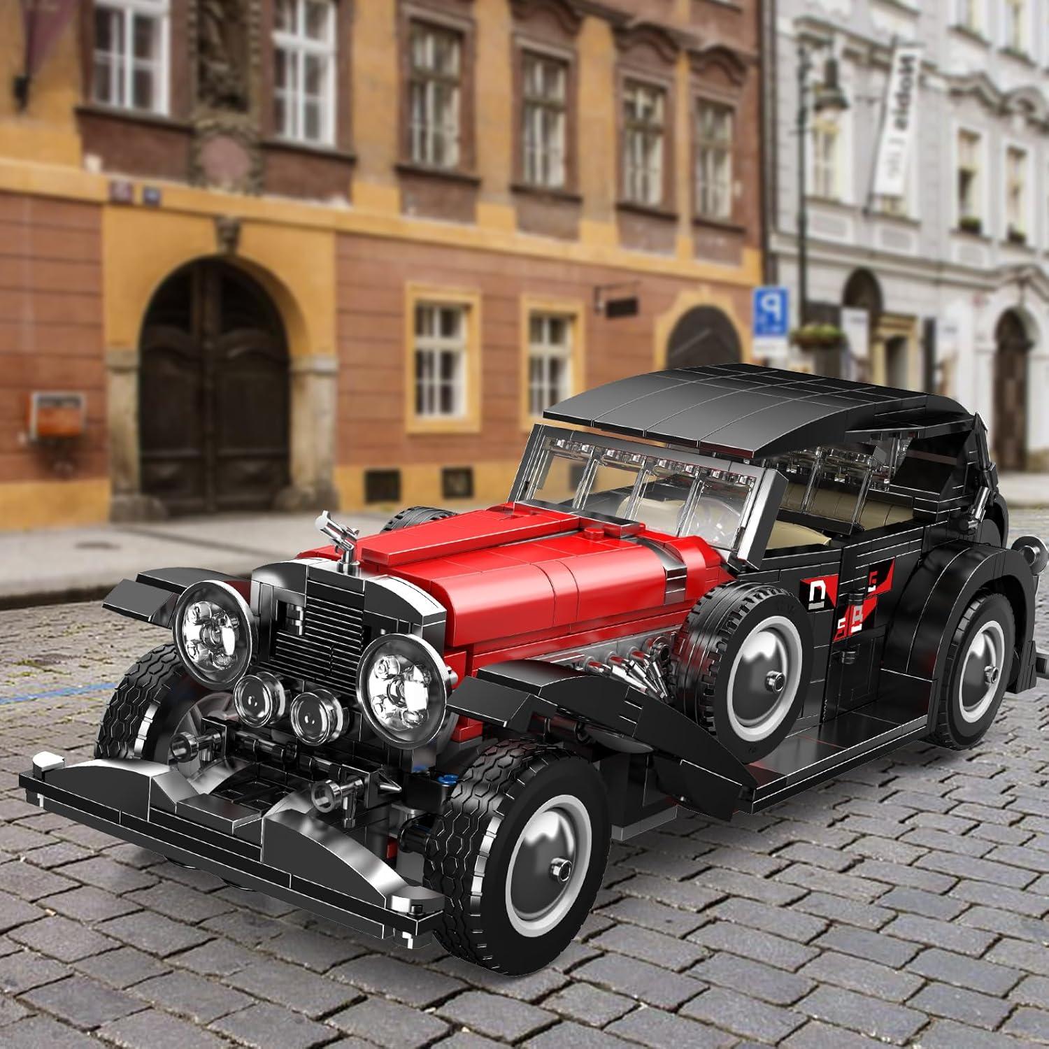 Mould King Coche Clásico 10114 1308 Piezas Juguete Construcción