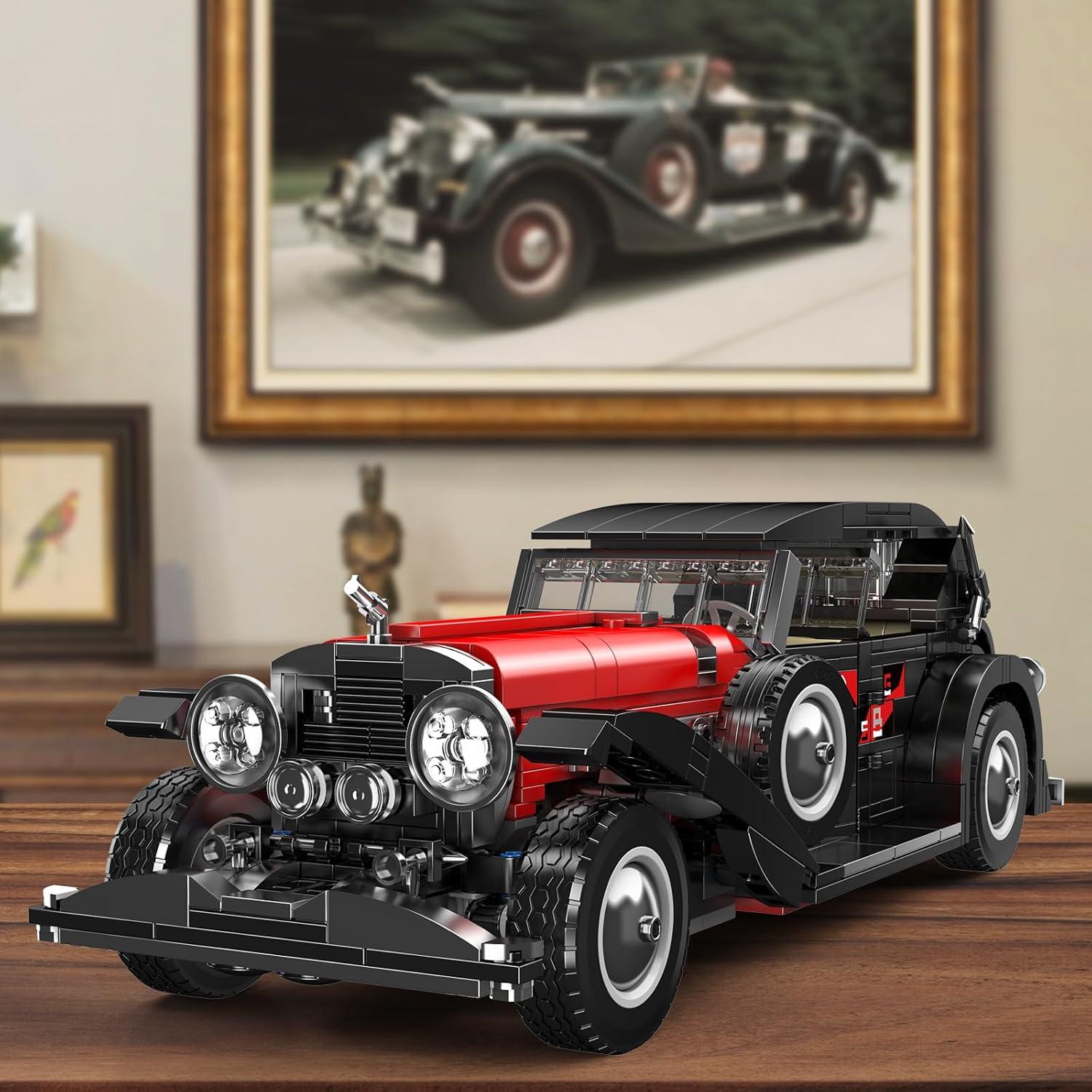 Mould King Coche Clásico 10114 1308 Piezas Juguete Construcción