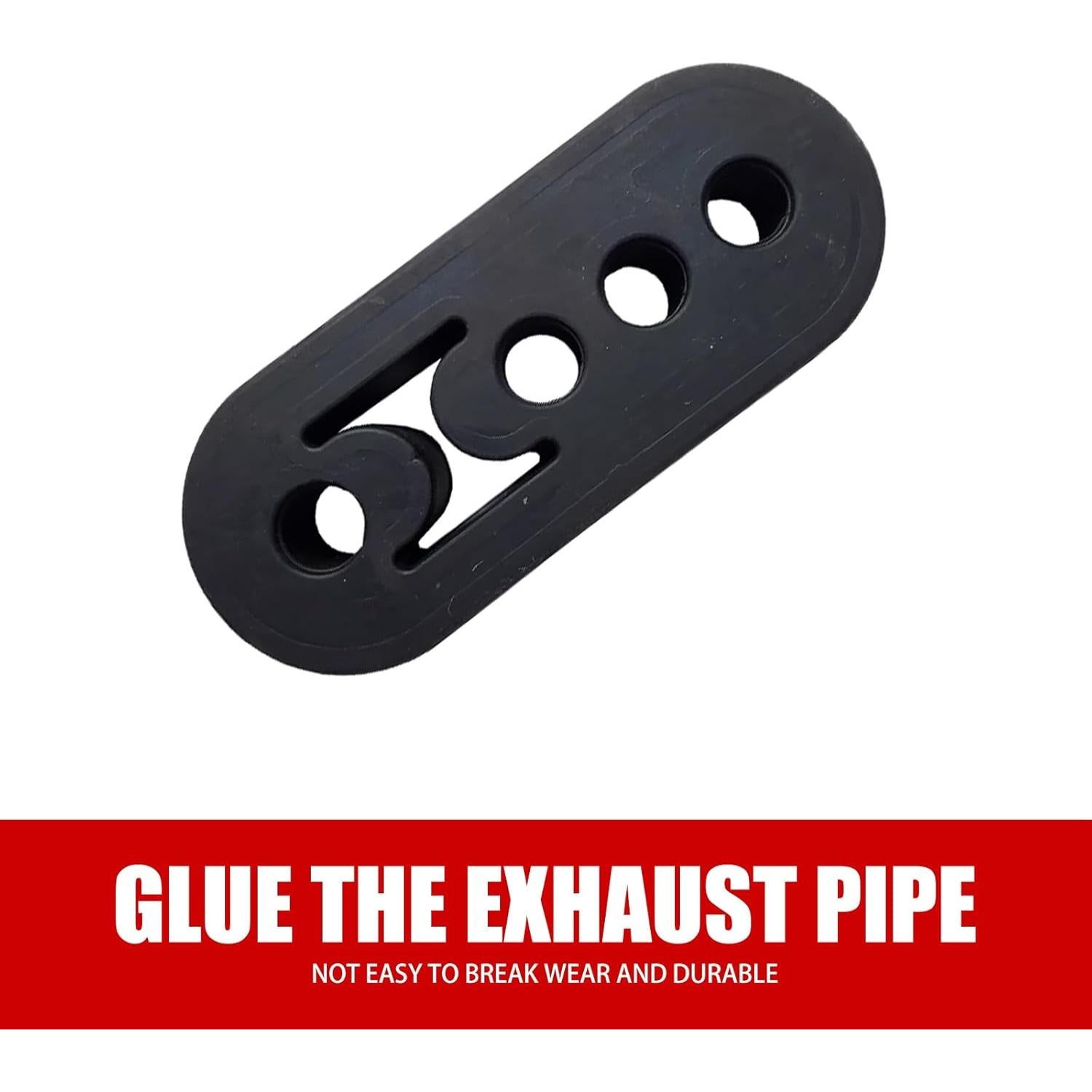 Soporte de Goma para Escape Gunhunt 2 PCS Ajustable Negro