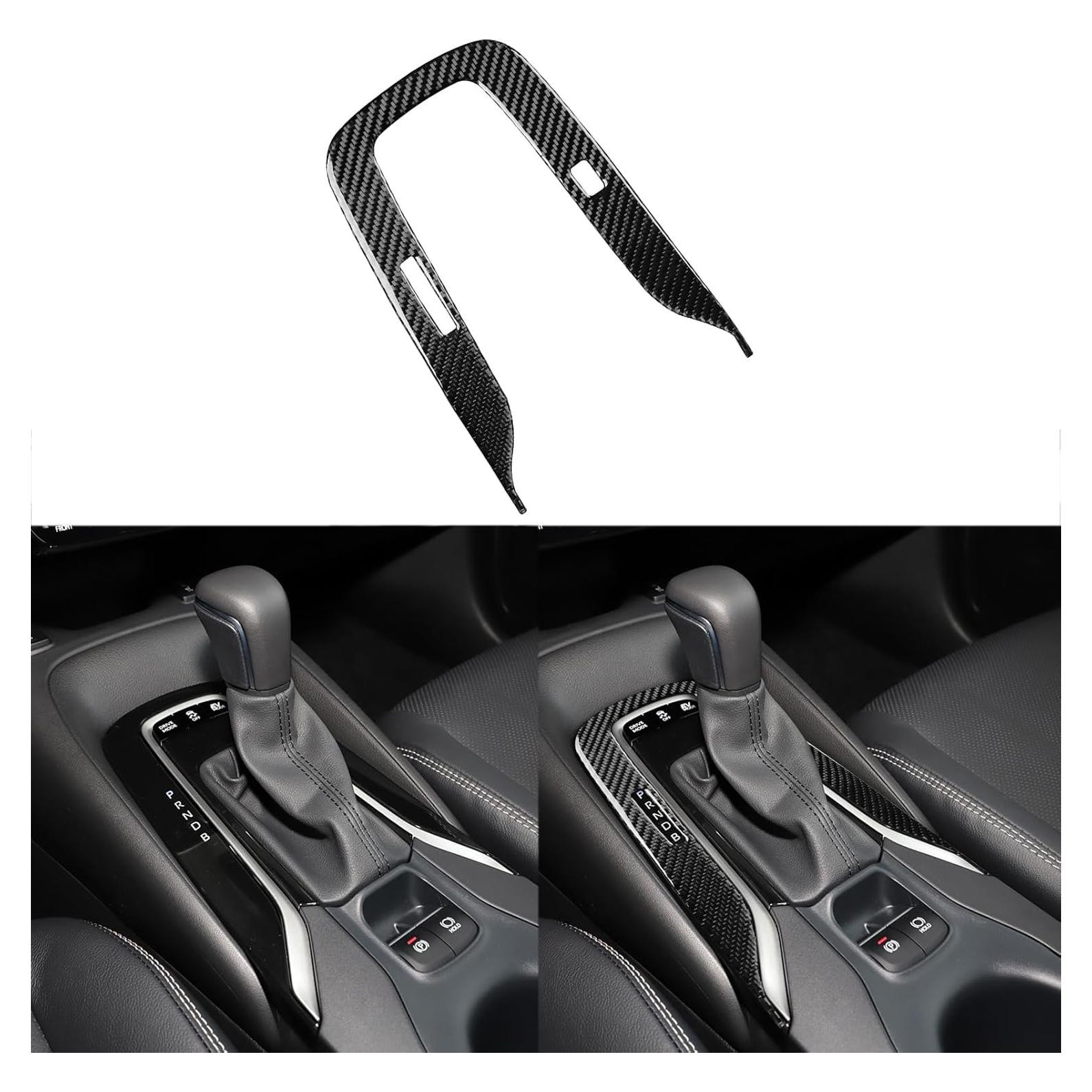 Cubierta de Fibra de Carbono para Cambio Toyota Corolla 2020-2025