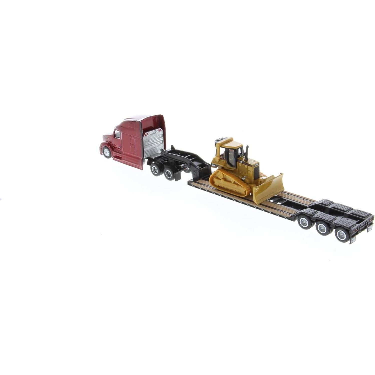 Tractora Tandem Peterbilt 579 UltraLoft 1:87 con Remolque y Bulldozer