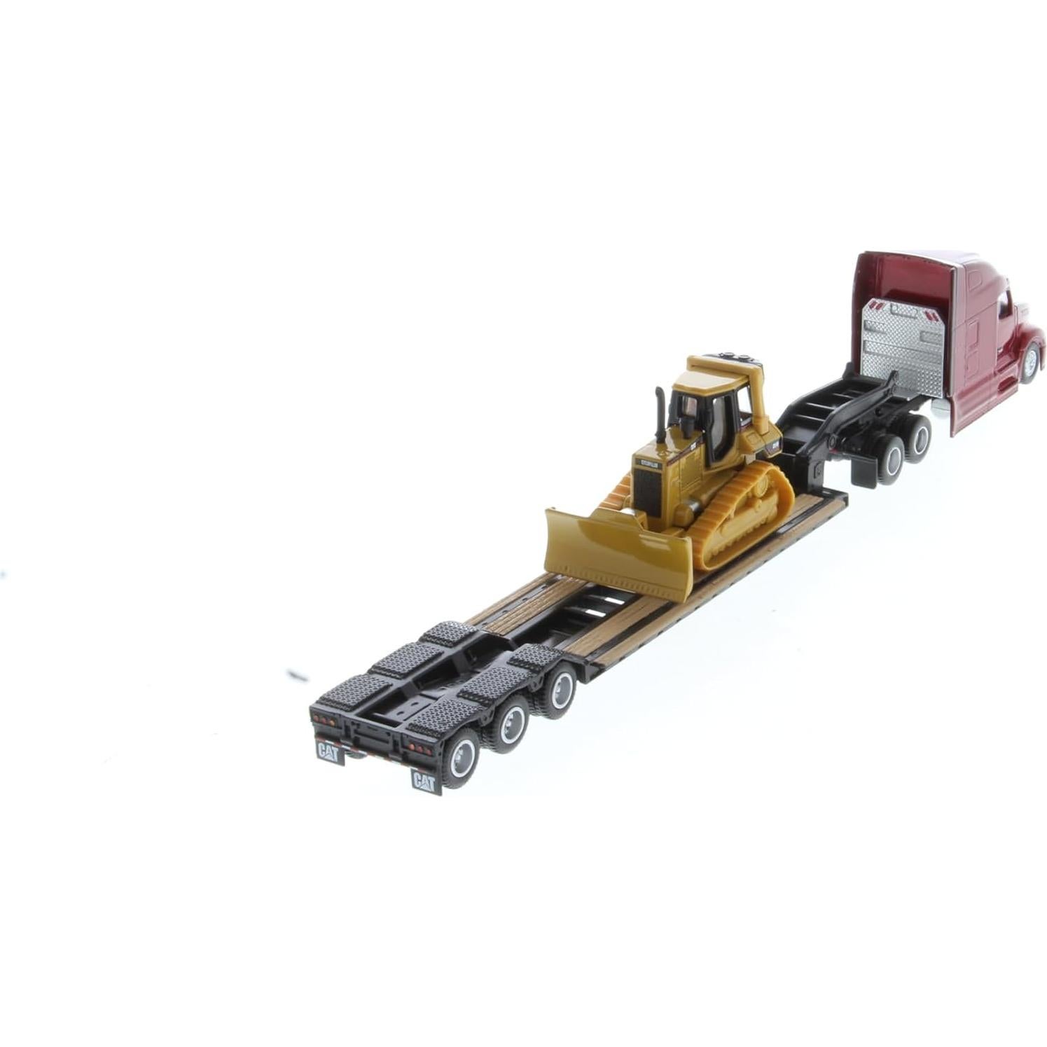 Tractora Tandem Peterbilt 579 UltraLoft 1:87 con Remolque y Bulldozer