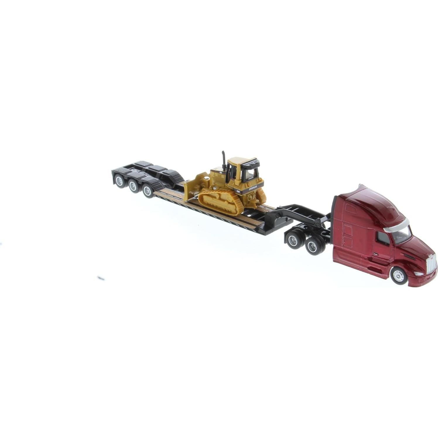 Tractora Tandem Peterbilt 579 UltraLoft 1:87 con Remolque y Bulldozer