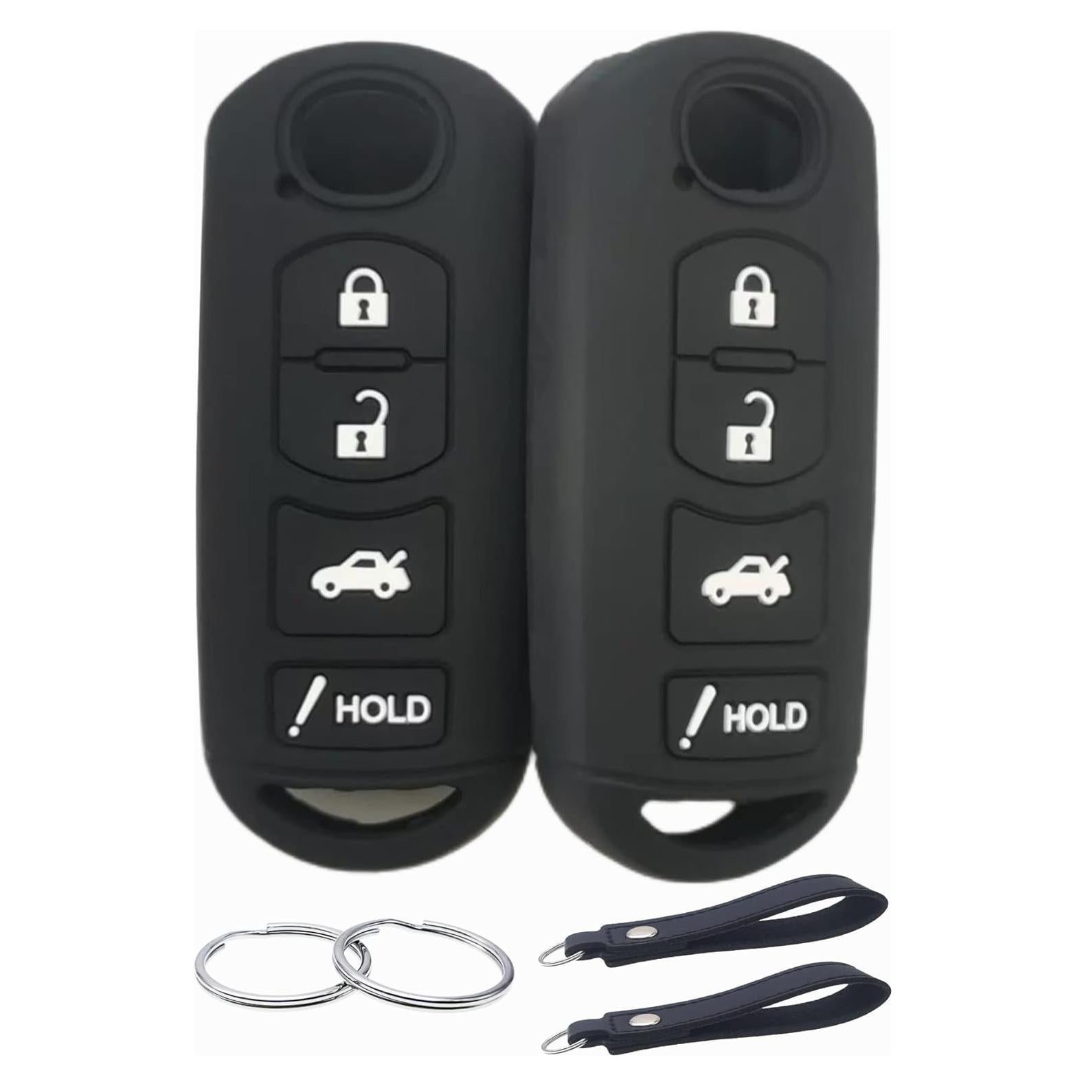 Cubierta de llavero de silicona REPROTECTING para Mazda y Toyota