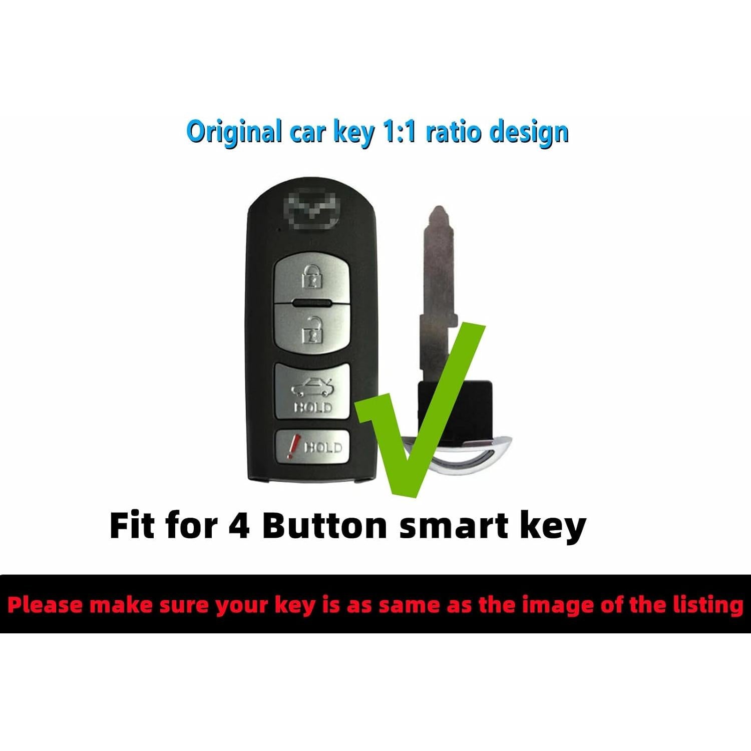 Cubierta de llavero de silicona REPROTECTING para Mazda y Toyota