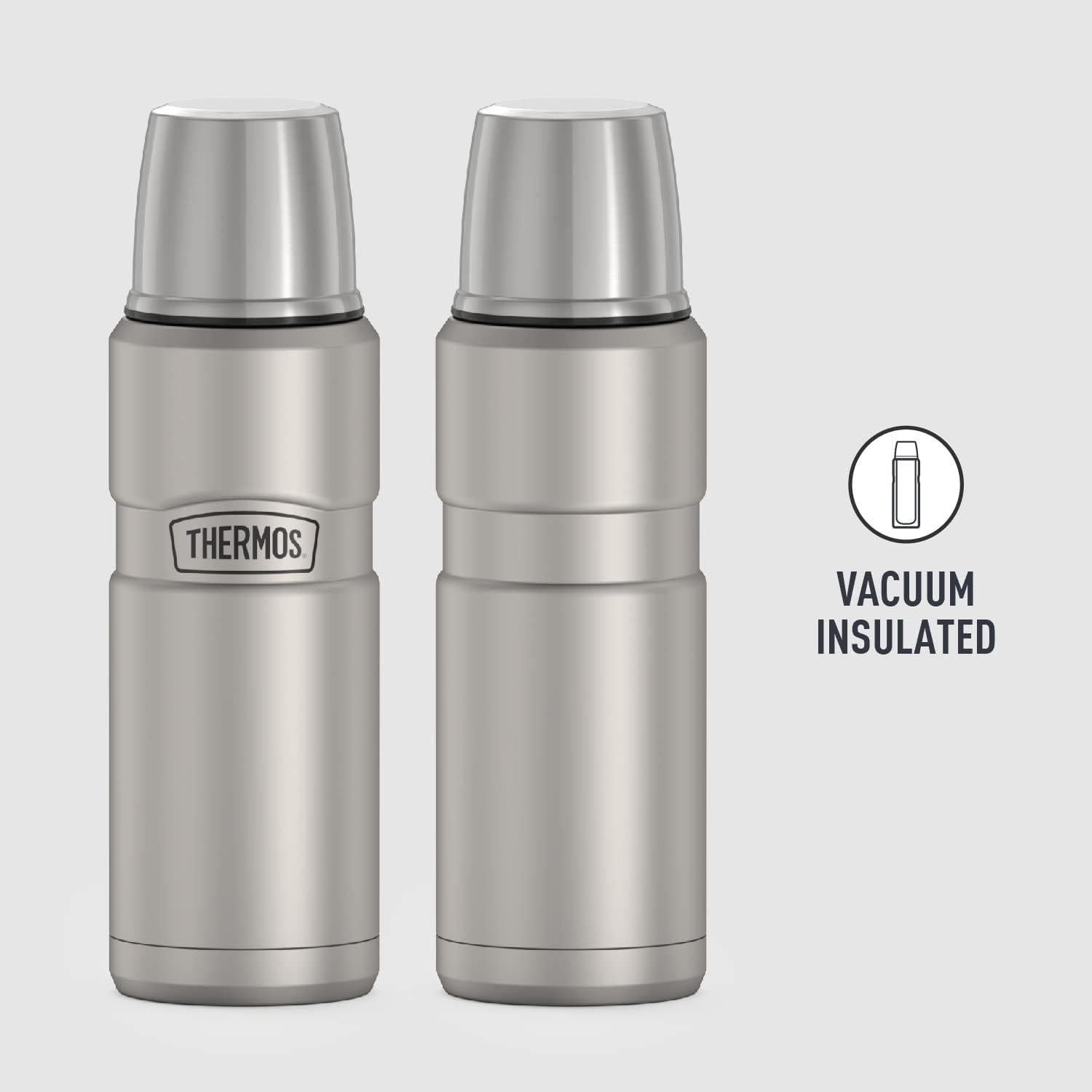 Botella Compacta THERMOS Acero Inoxidable 473 ml Aislamiento