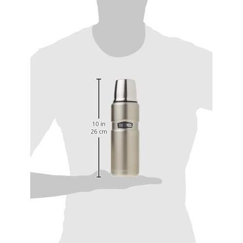 Botella Compacta THERMOS Acero Inoxidable 473 ml Aislamiento