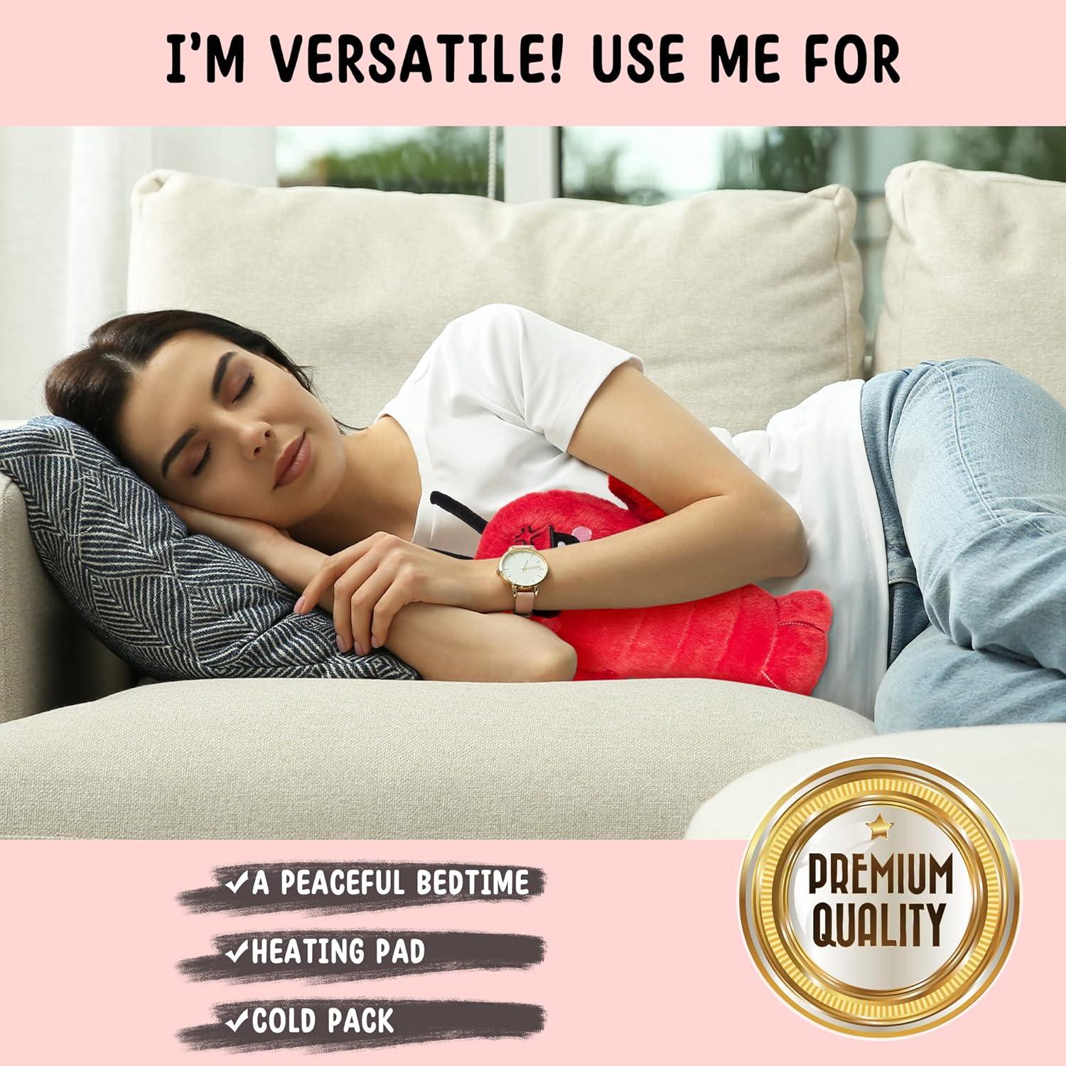 Almohadilla Térmica Crustáceo Enojado Happy Fuel 15x10cm