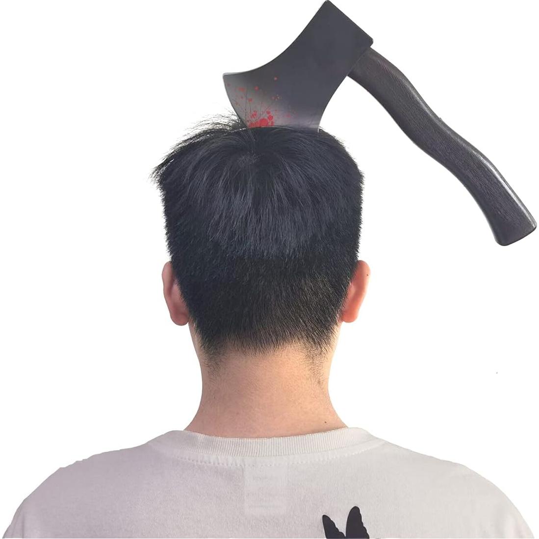 Accesorios de Pelo de Horror Cooplay - Hacha Sangrienta para Halloween
