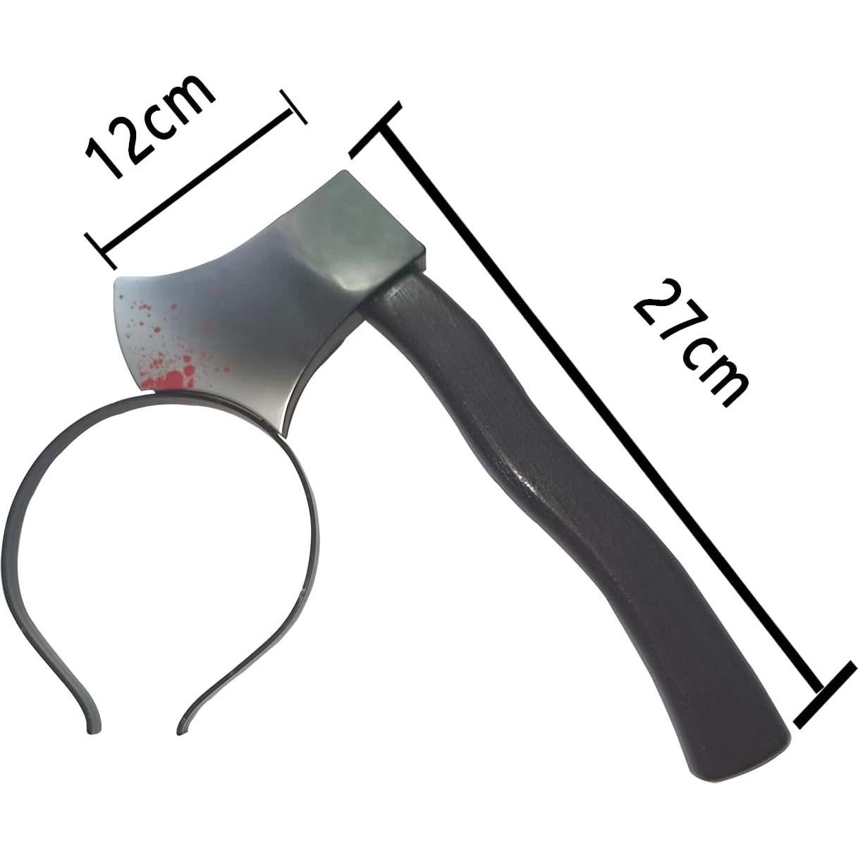 Accesorios de Pelo de Horror Cooplay - Hacha Sangrienta para Halloween