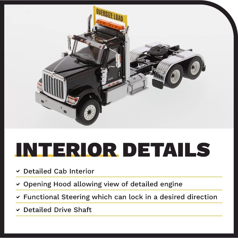 Diecast Masters Tractora HX520 SFFA 1:50 Negro Metálico