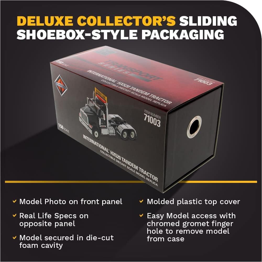 Diecast Masters Tractora HX520 SFFA 1:50 Negro Metálico