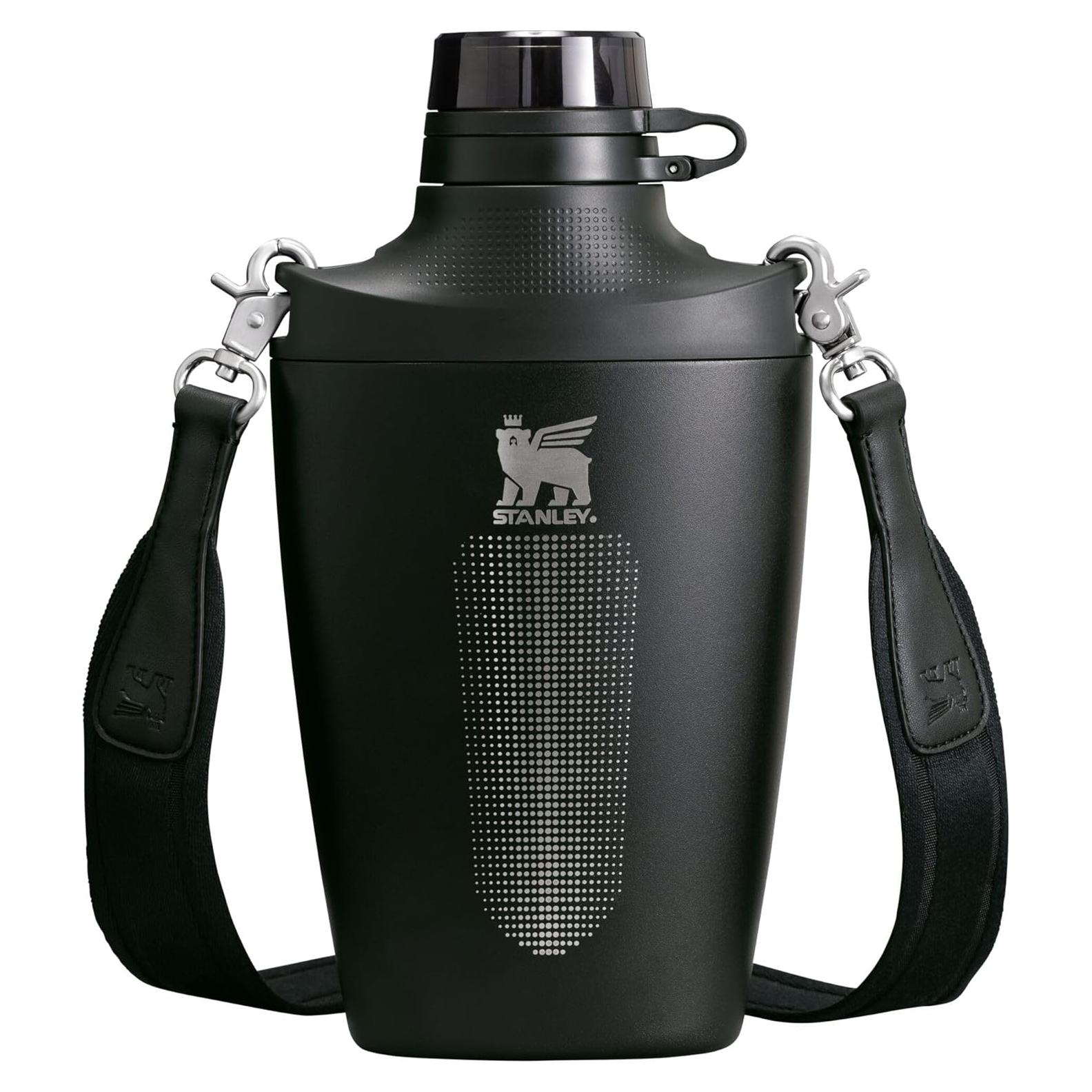 Botella de Agua Stanley Cross 680 ml | Acero Inoxidable Negro