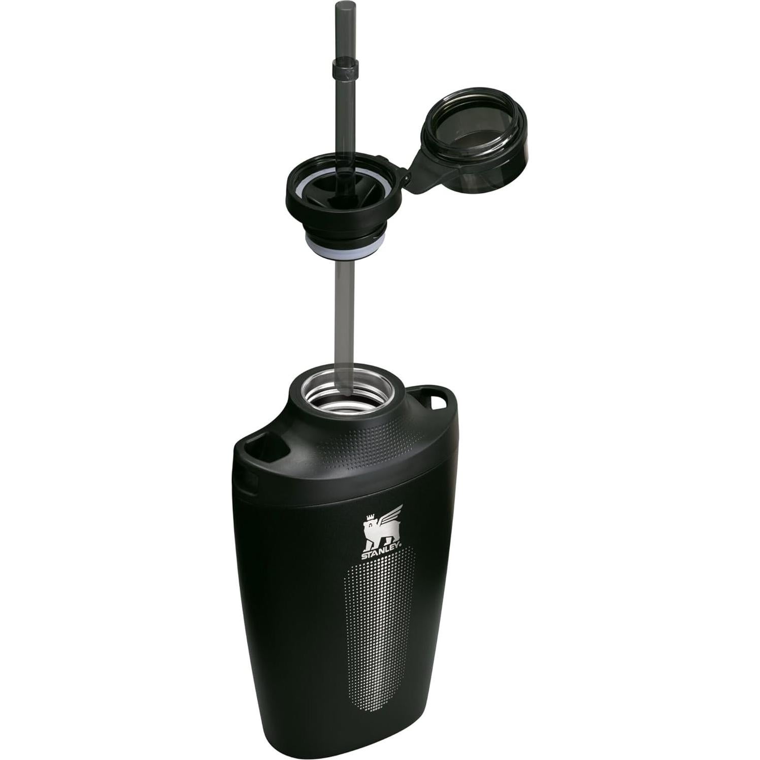 Botella de Agua Stanley Cross 680 ml | Acero Inoxidable Negro