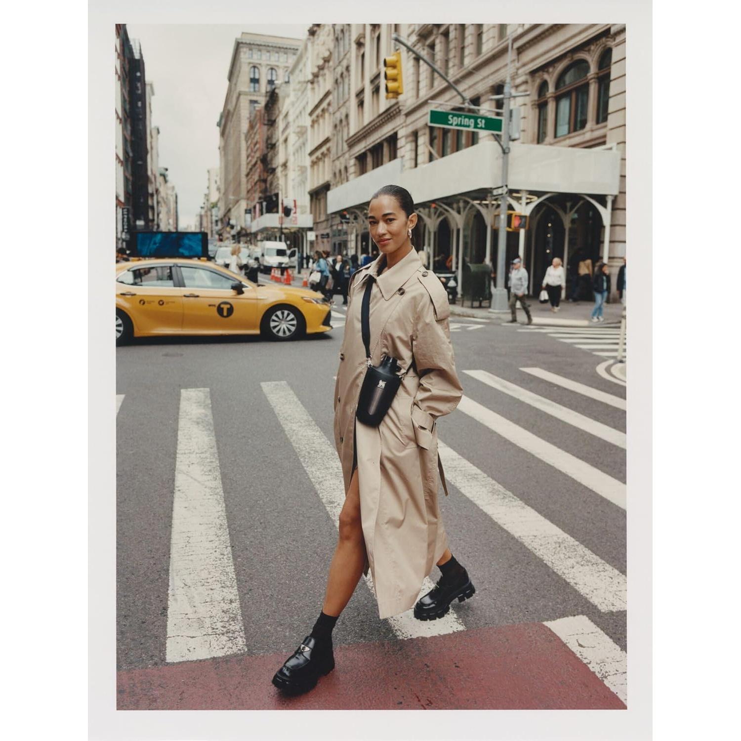 Botella de Agua Stanley Cross 680 ml | Acero Inoxidable Negro