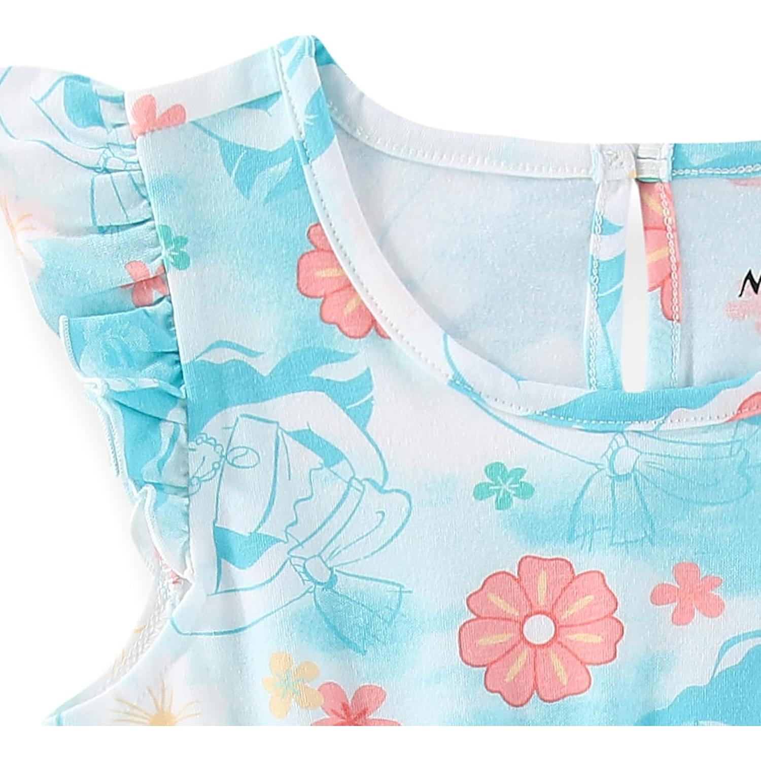 Monos Disney Moana para Niñas 2 Paquete Tallas 2T a 10