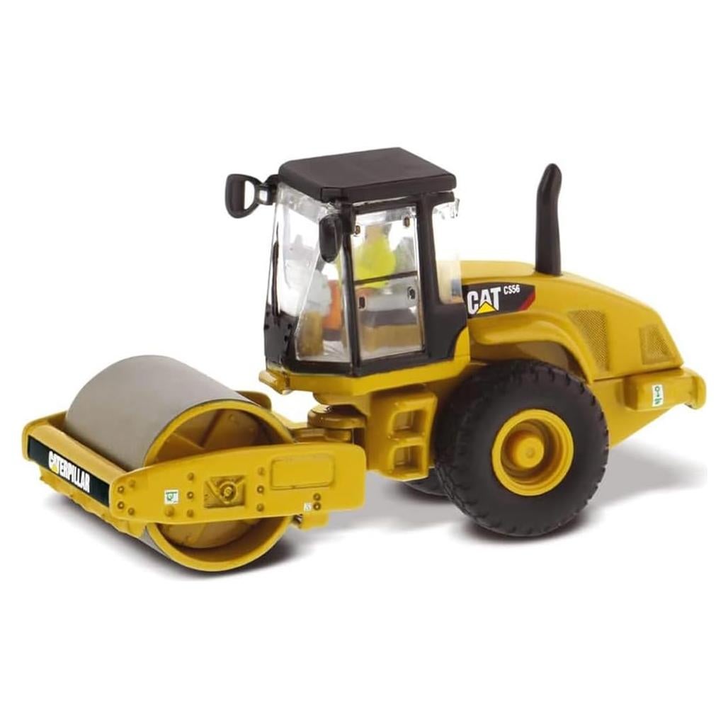 Compactador Caterpillar CS56 Diecast 1:87 Detalles Realistas