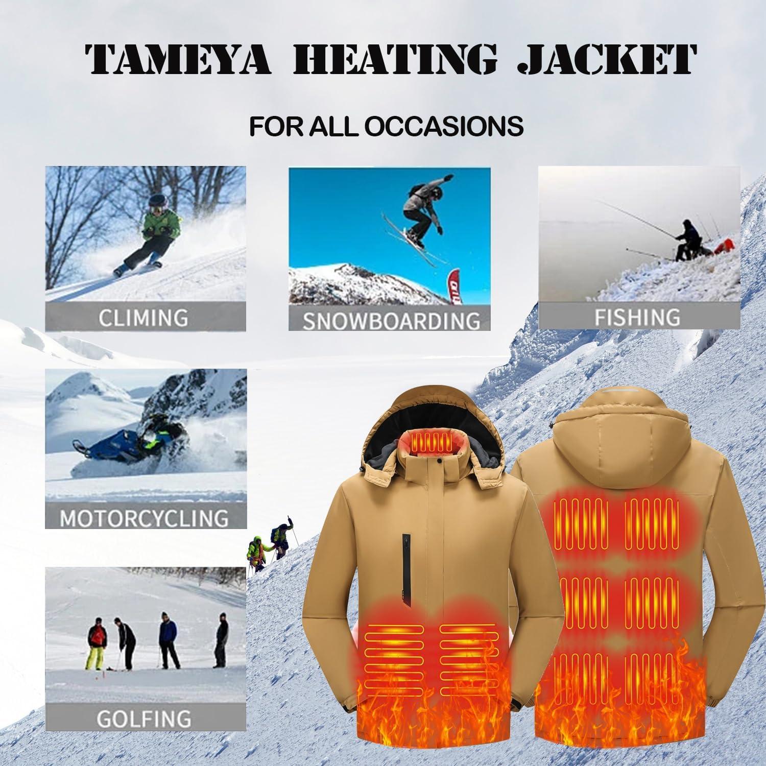 Chaqueta Térmica para Hombre TAMEYA con Capucha Desmontable