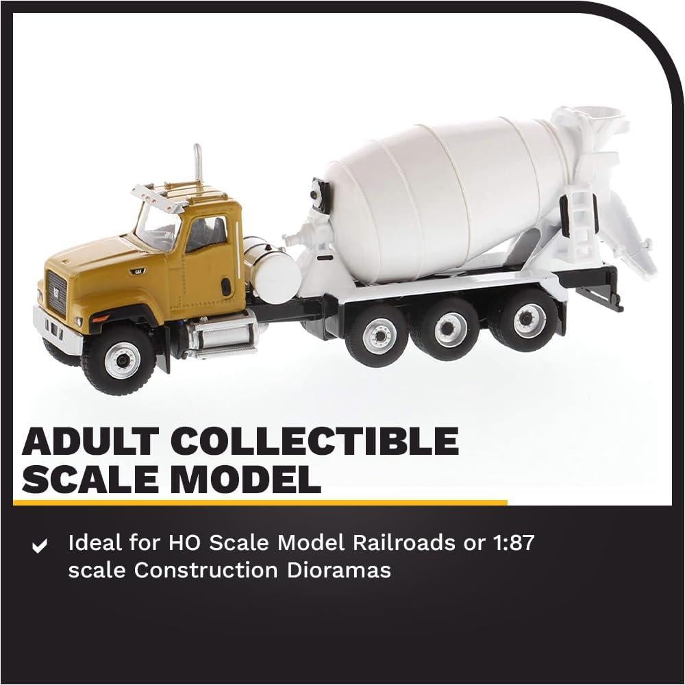 Mezcladora de Concreto Diecast Masters Caterpillar CT681 1:87
