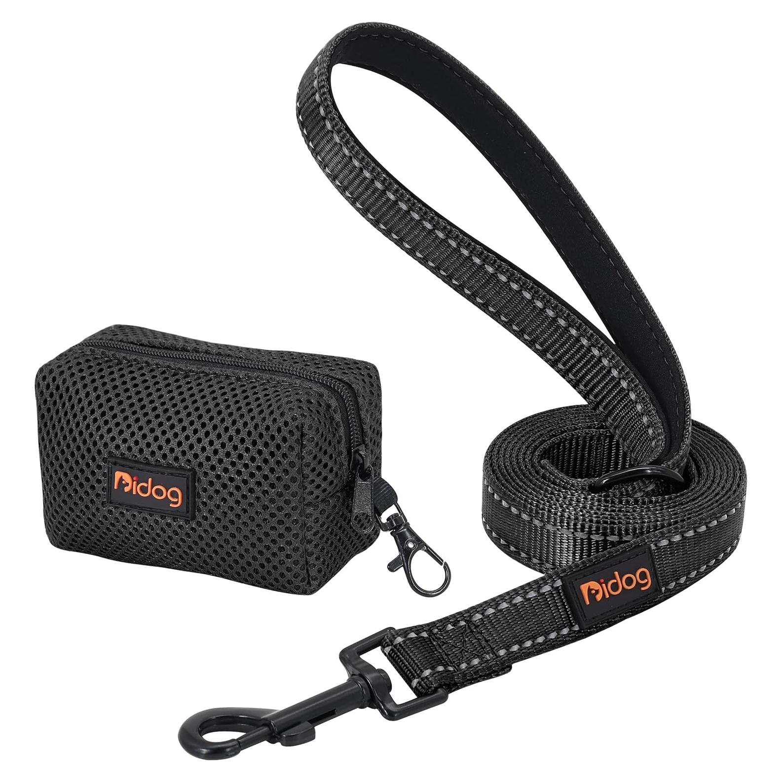 Correa Reflectante Didog de Nylon 1.8m con Dispensador para Perros